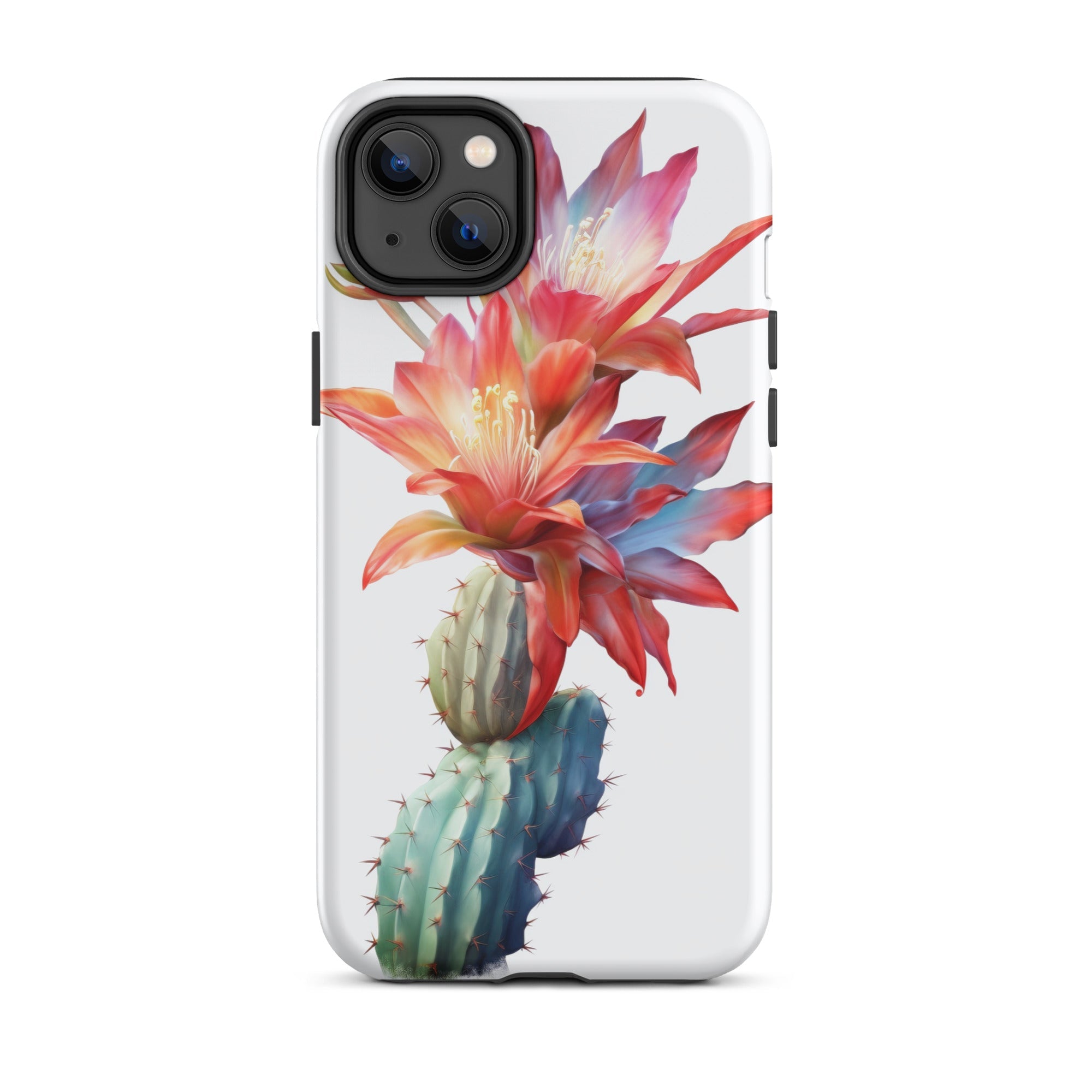 Orchid Cactus Flower iPhone Case by Visual Verse - Image 26