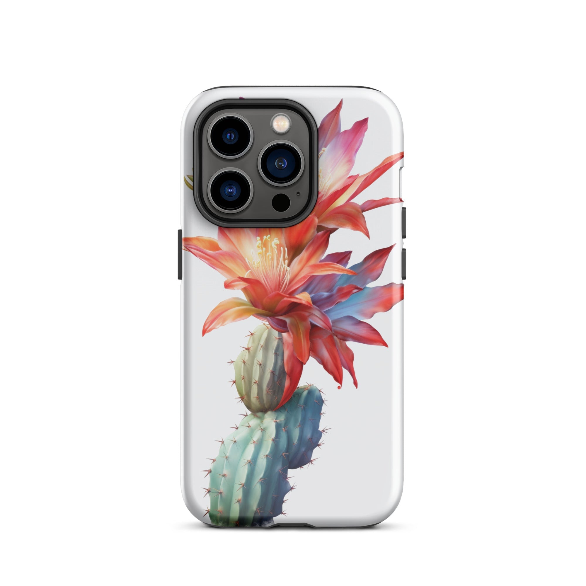 Orchid Cactus Flower iPhone Case by Visual Verse - Image 27