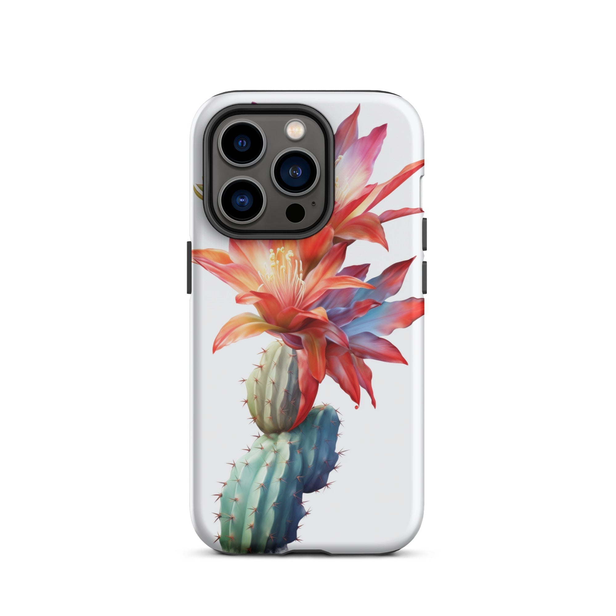 Orchid Cactus Flower iPhone Case by Visual Verse - Image 28