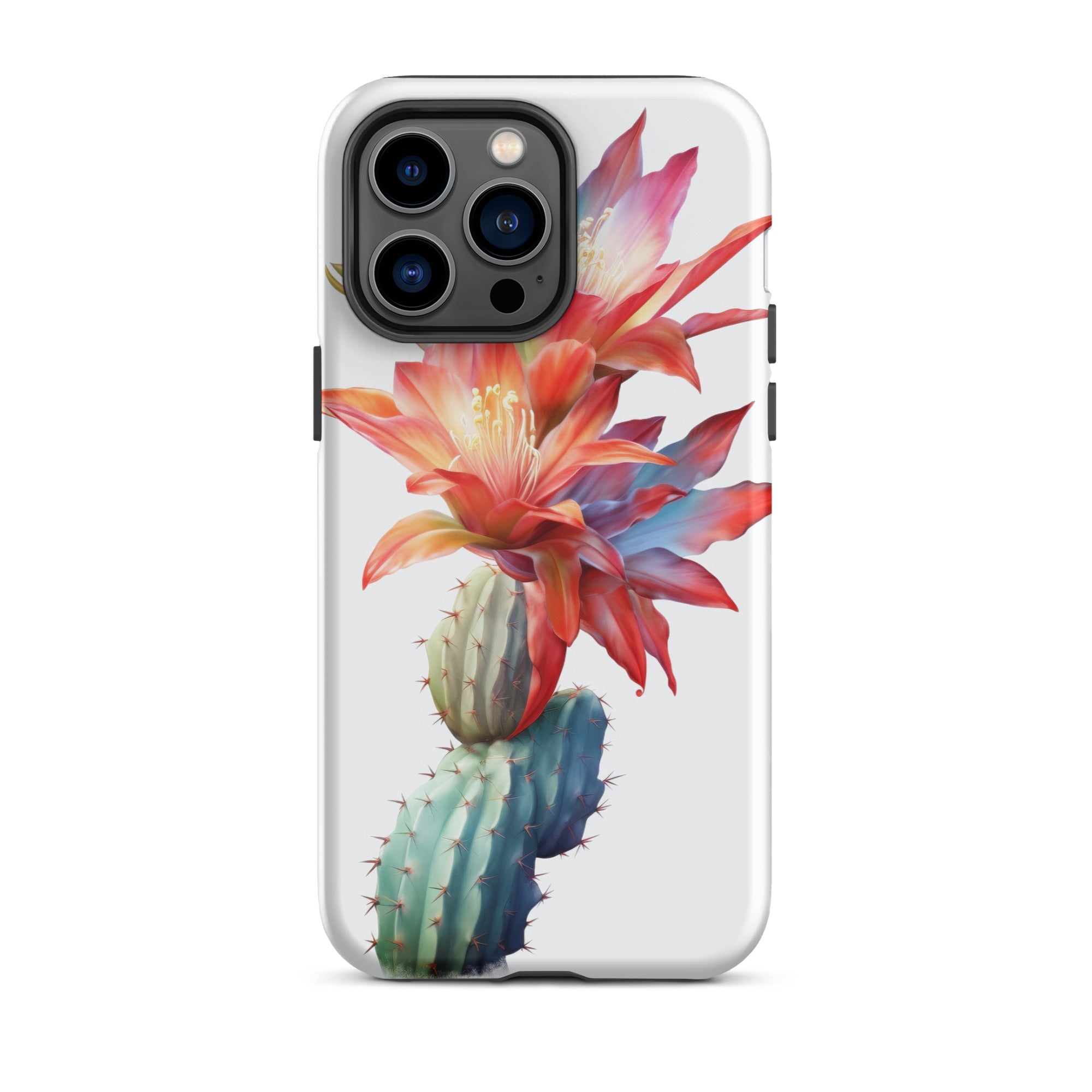 Orchid Cactus Flower iPhone Case by Visual Verse - Image 30