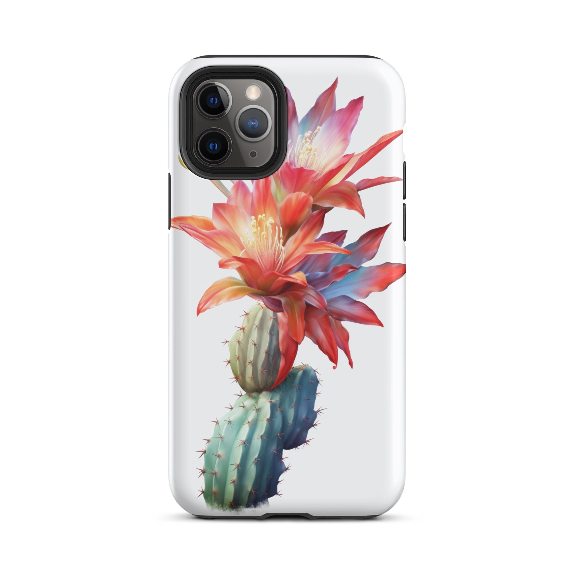 Orchid Cactus Flower iPhone Case by Visual Verse - Image 4
