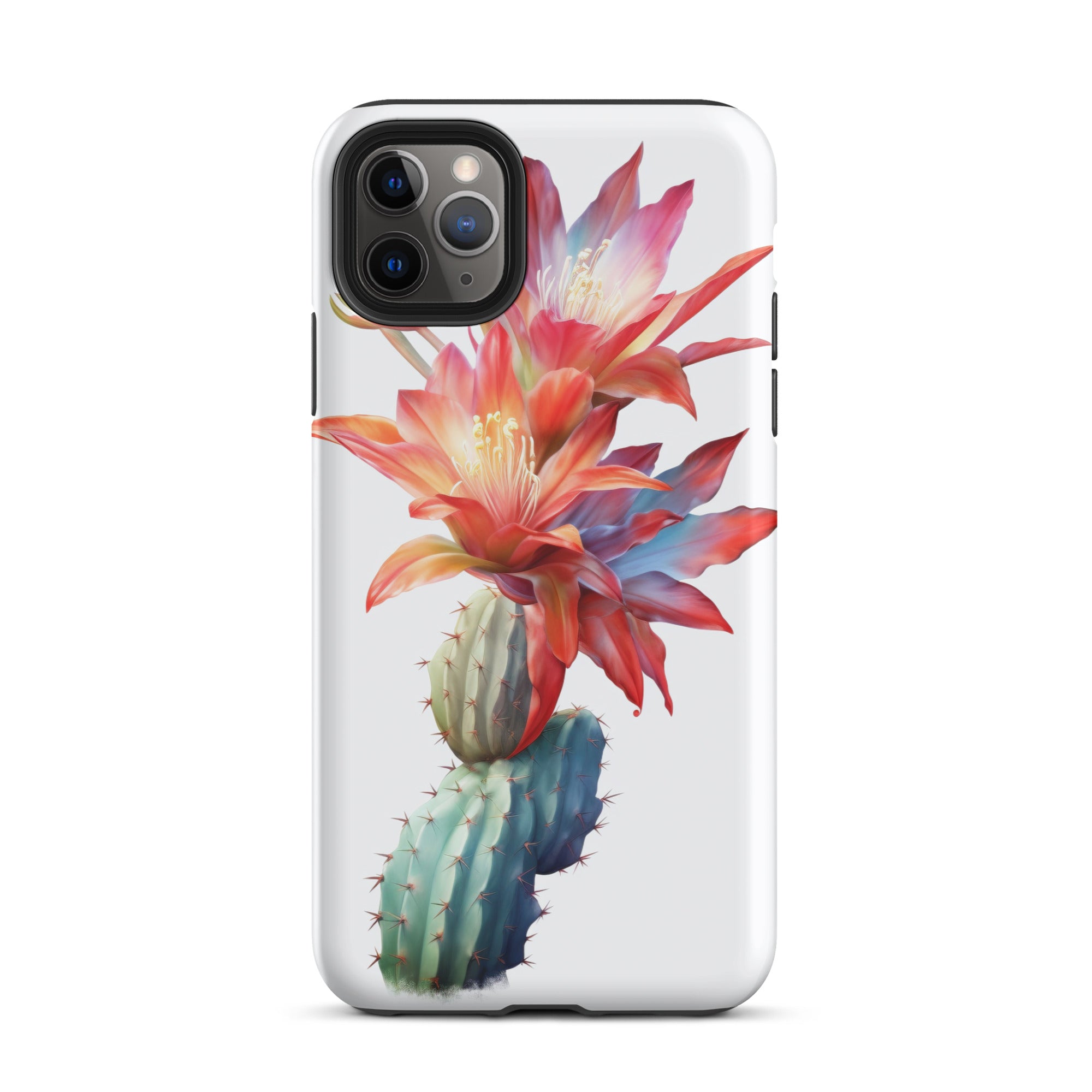 Orchid Cactus Flower iPhone Case by Visual Verse - Image 6