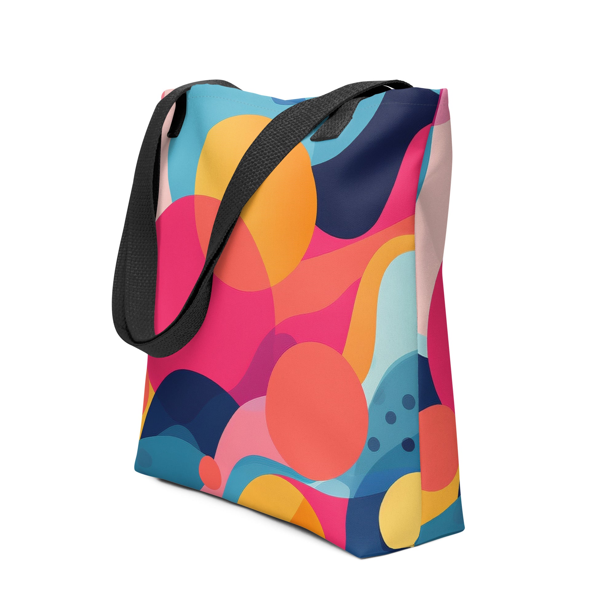 Organic Graphic Tote Bag by Visual Verse - Image 1