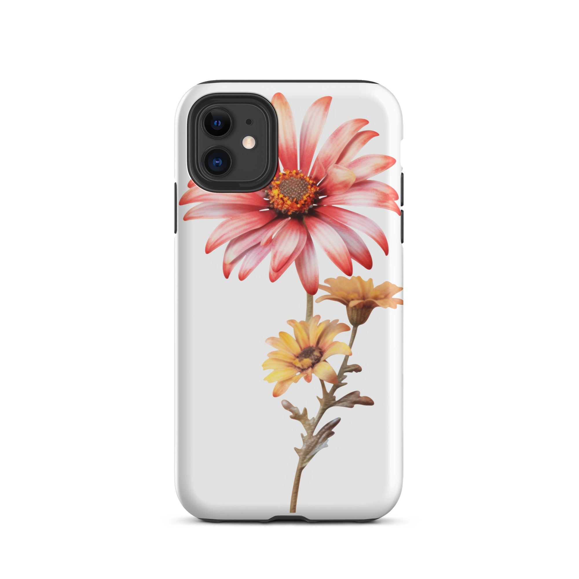 Painted Daisy Flower iPhone Case by Visual Verse - Image 2