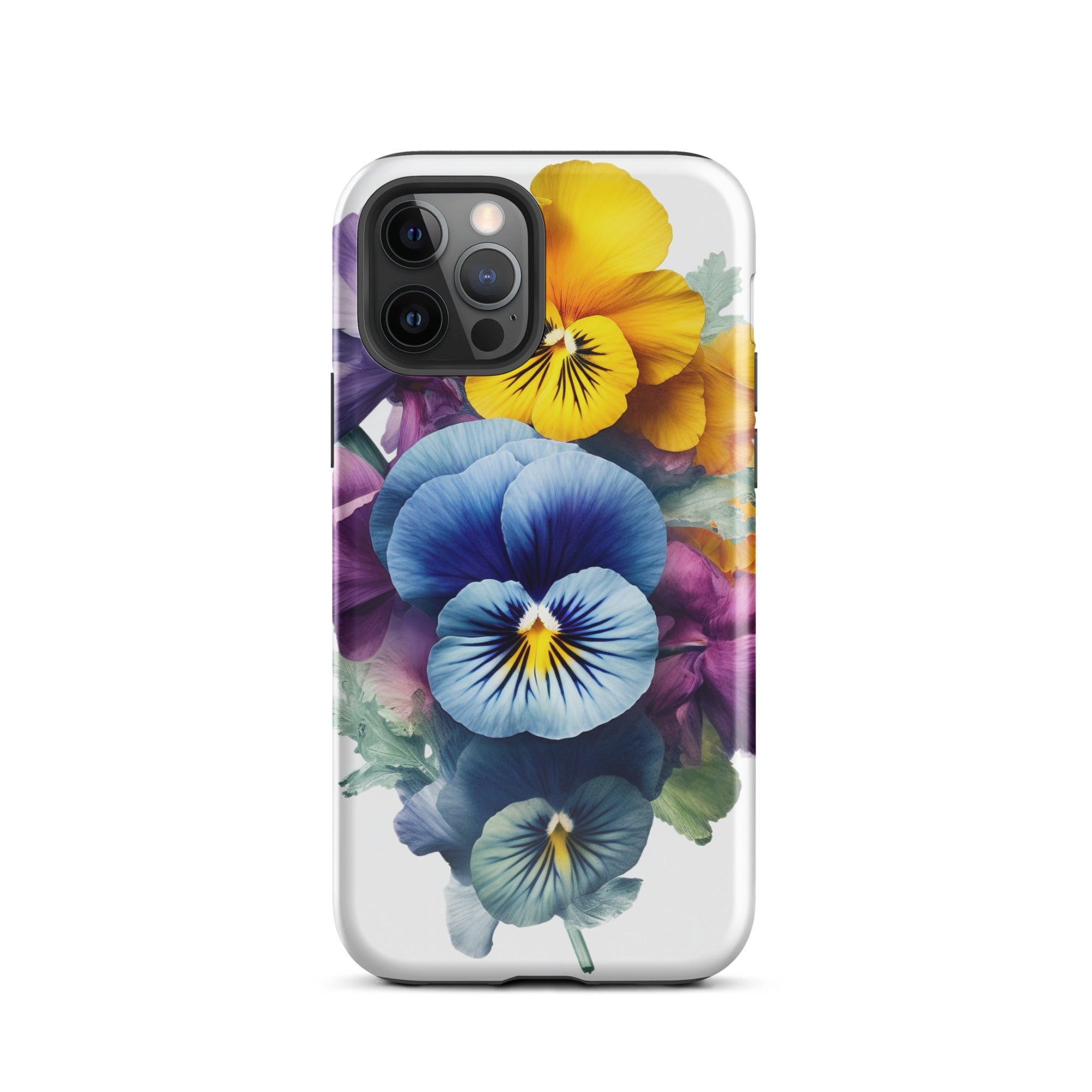 Pansy Flower iPhone Case by Visual Verse - Image 11