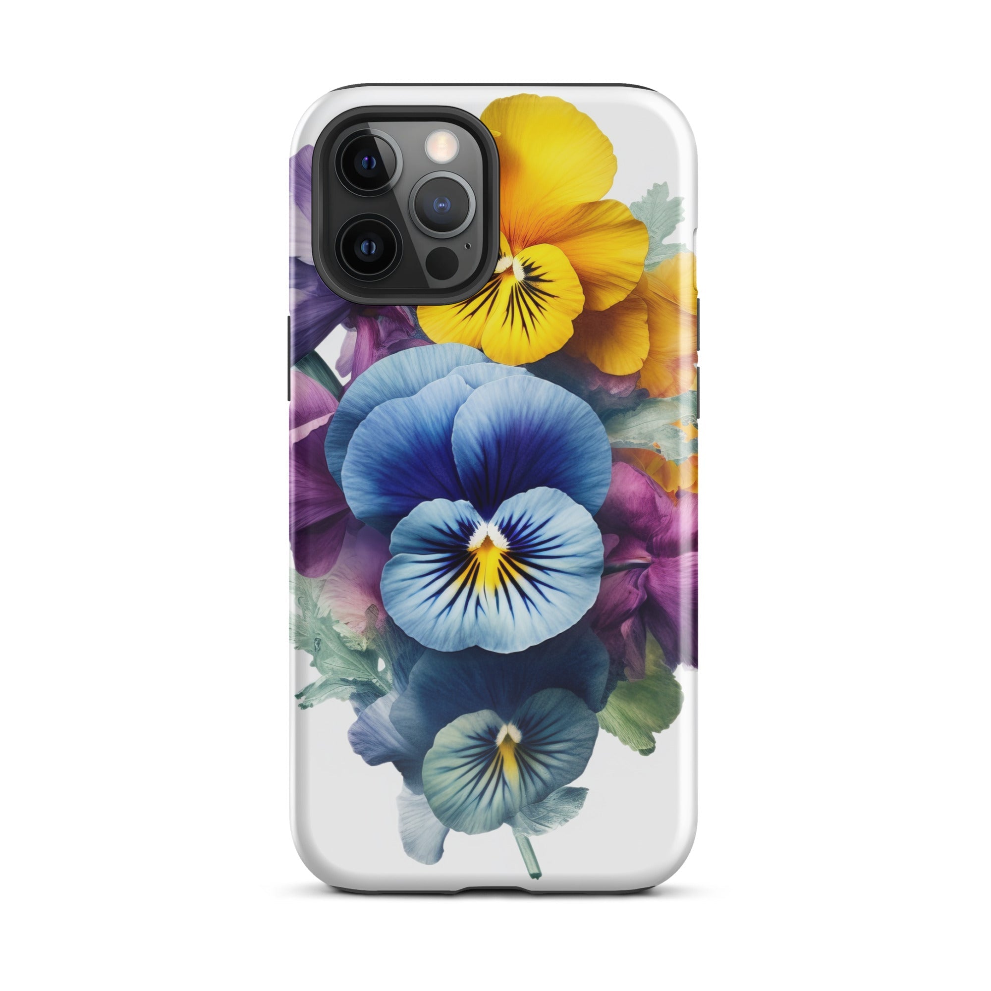 Pansy Flower iPhone Case by Visual Verse - Image 13