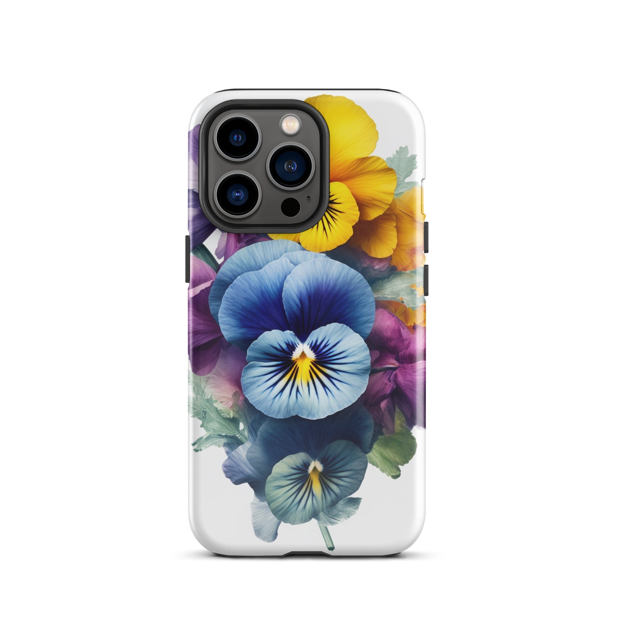 Pansy Flower iPhone Case by Visual Verse - Image 19