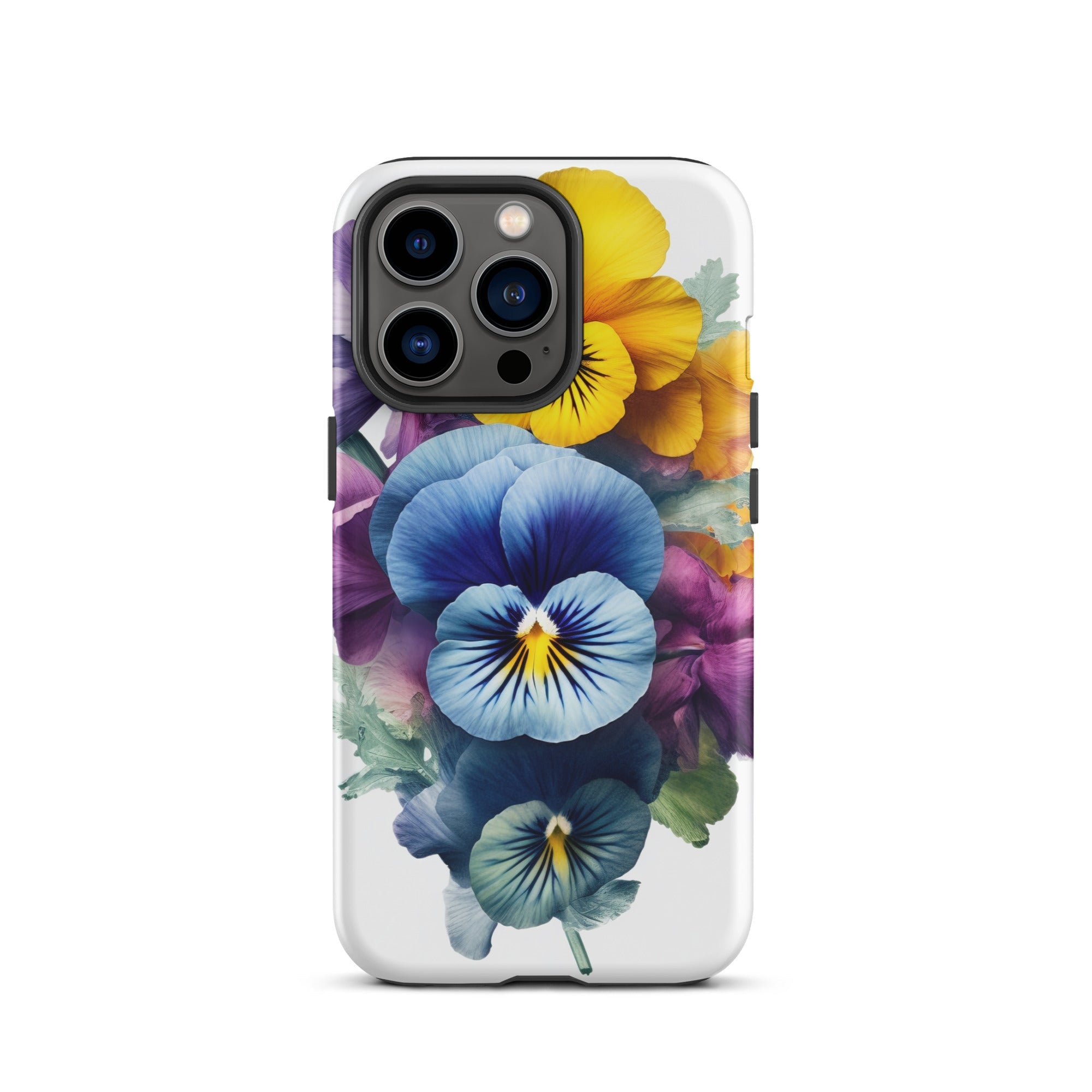 Pansy Flower iPhone Case by Visual Verse - Image 20