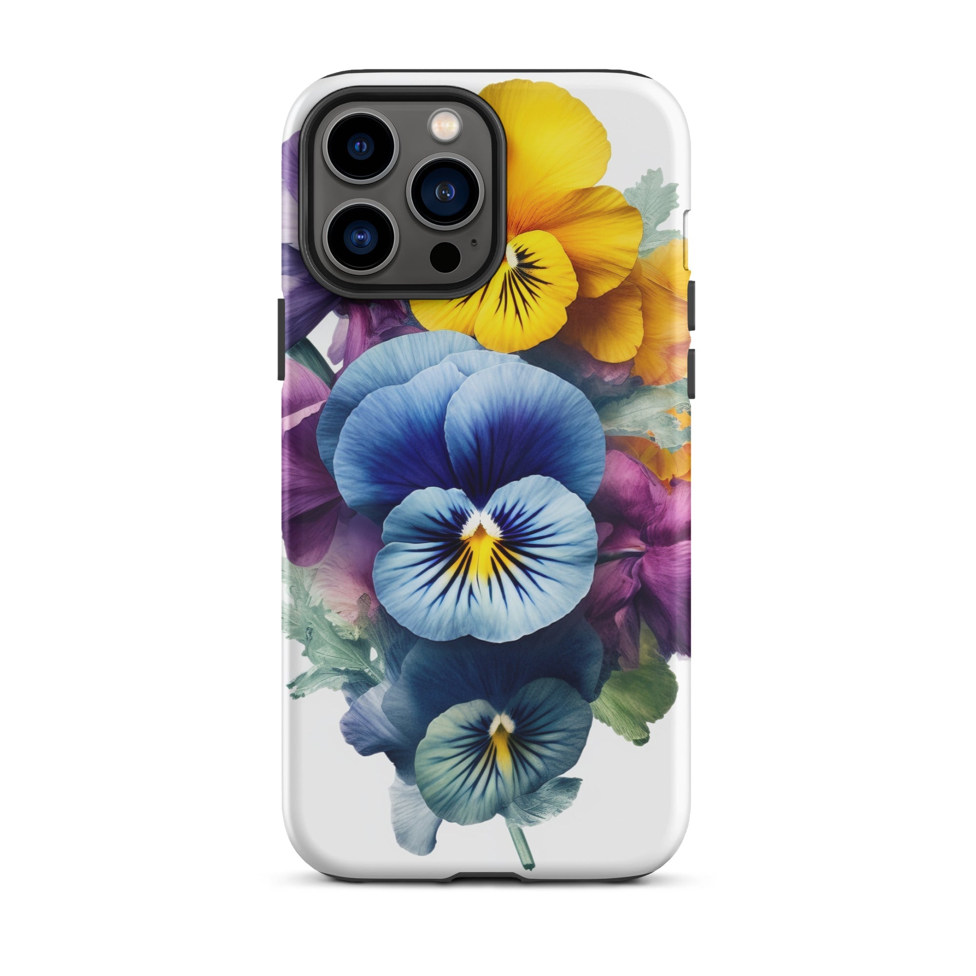 Pansy Flower iPhone Case by Visual Verse - Image 22