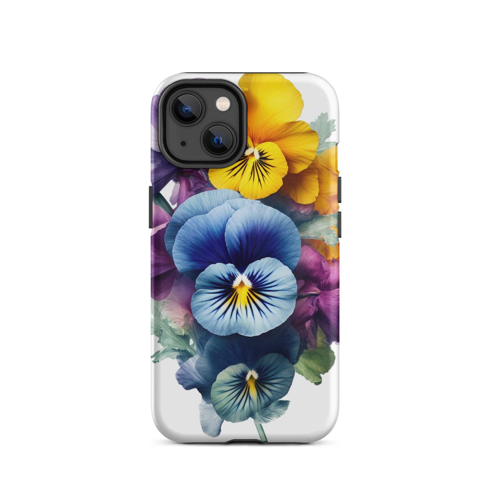Pansy Flower iPhone Case by Visual Verse - Image 24