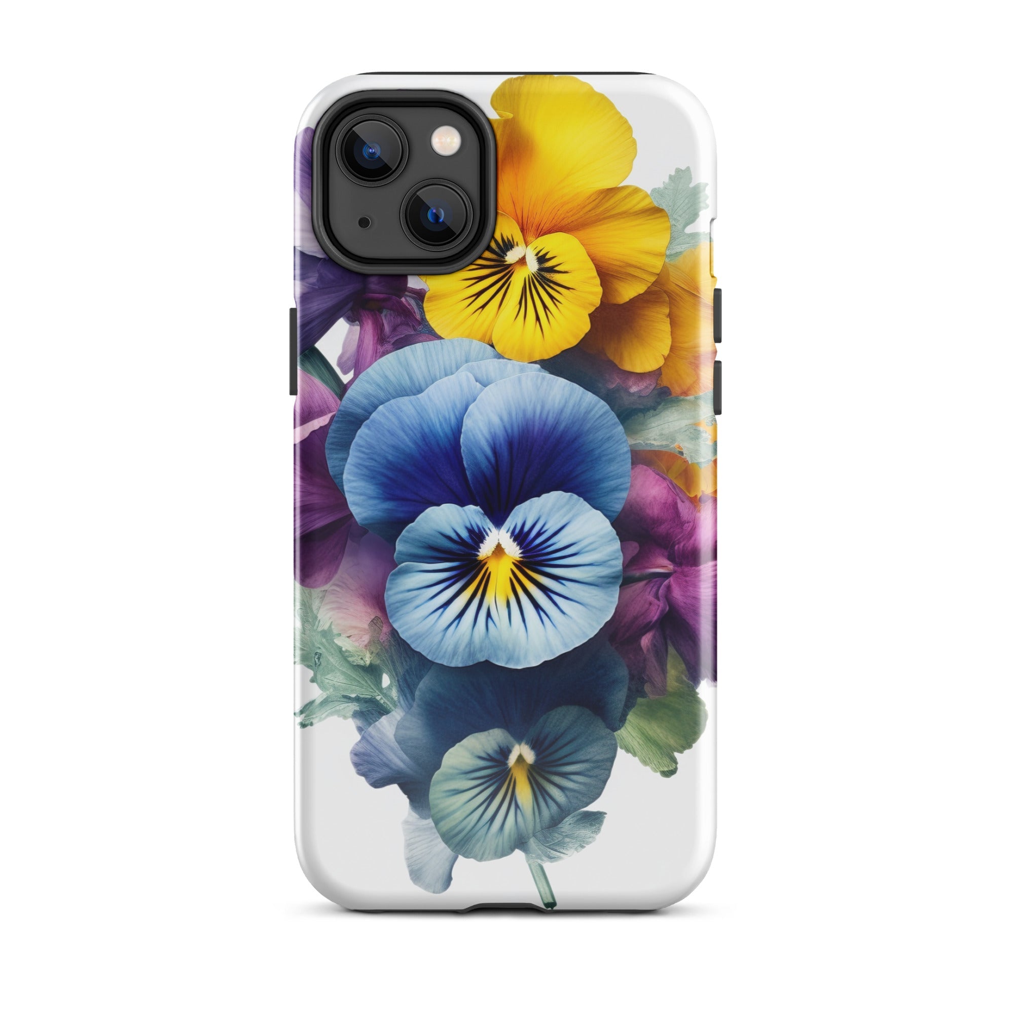 Pansy Flower iPhone Case by Visual Verse - Image 25