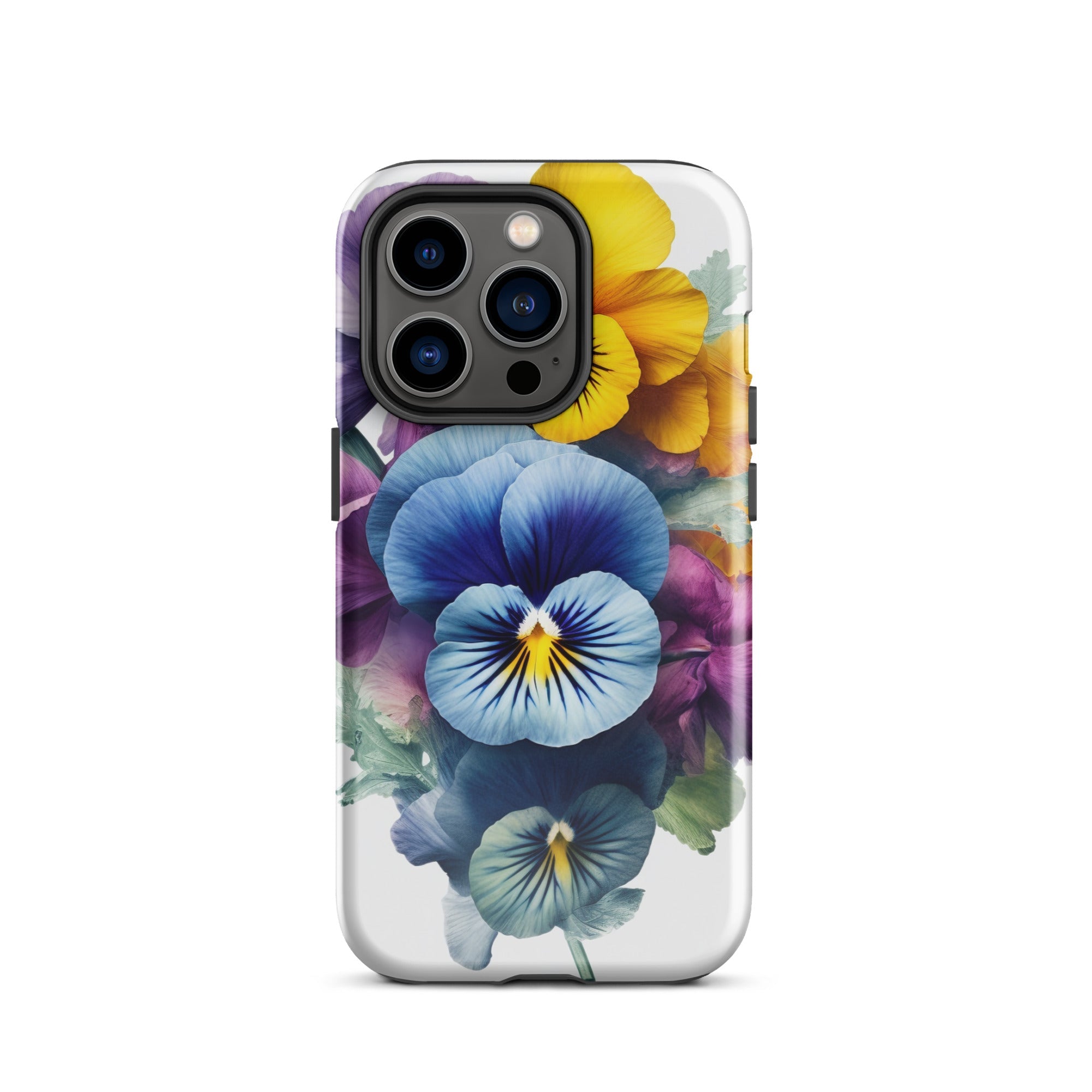 Pansy Flower iPhone Case by Visual Verse - Image 27