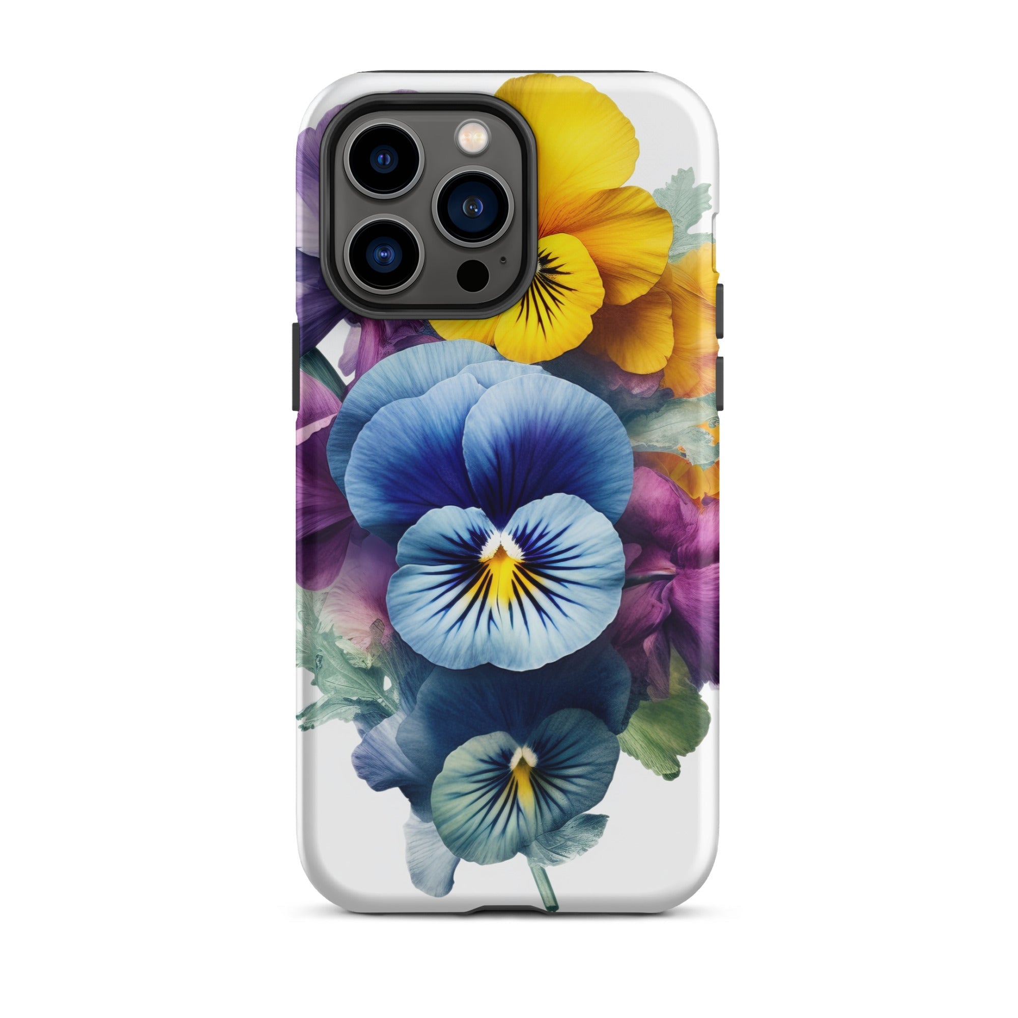 Pansy Flower iPhone Case by Visual Verse - Image 30