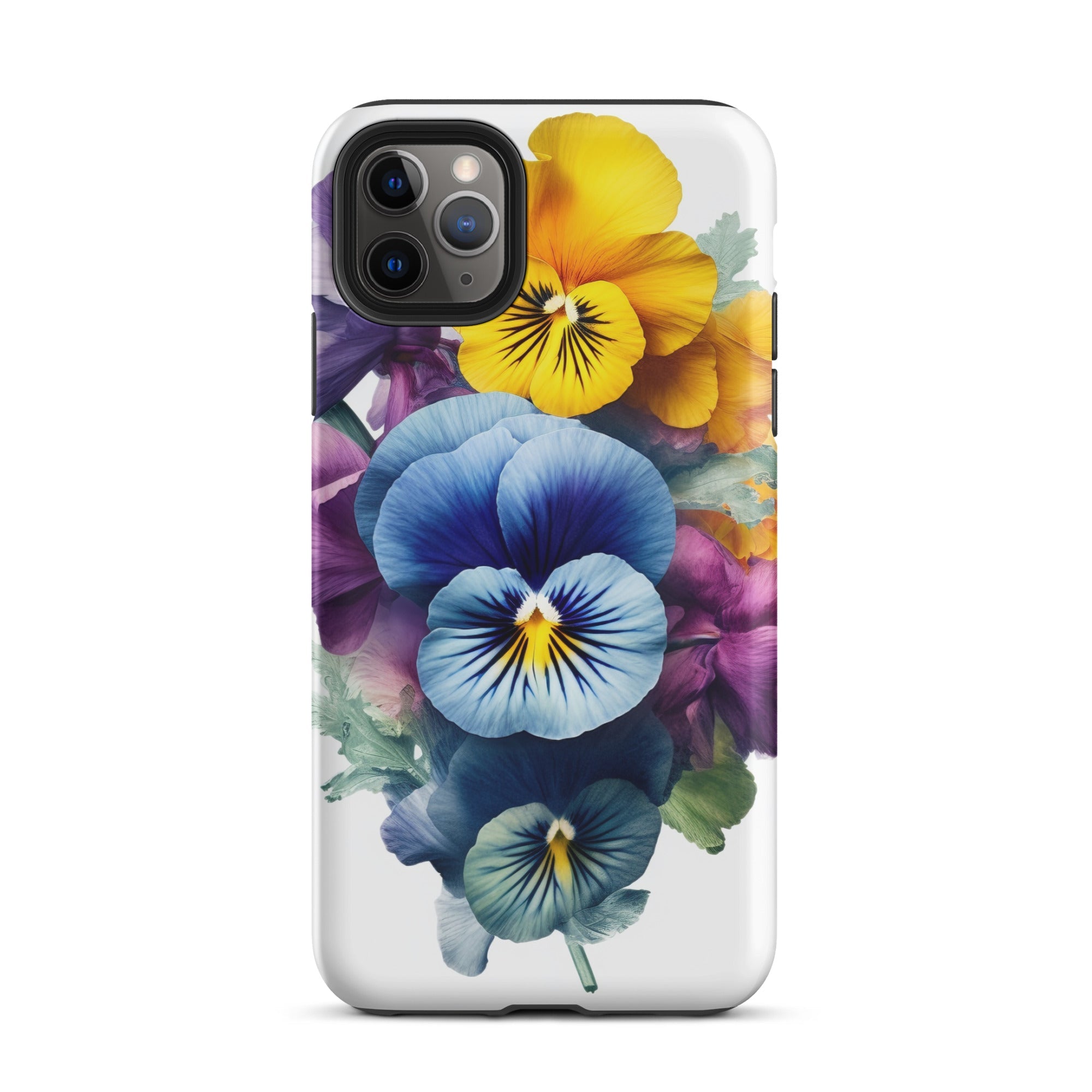 Pansy Flower iPhone Case by Visual Verse - Image 6