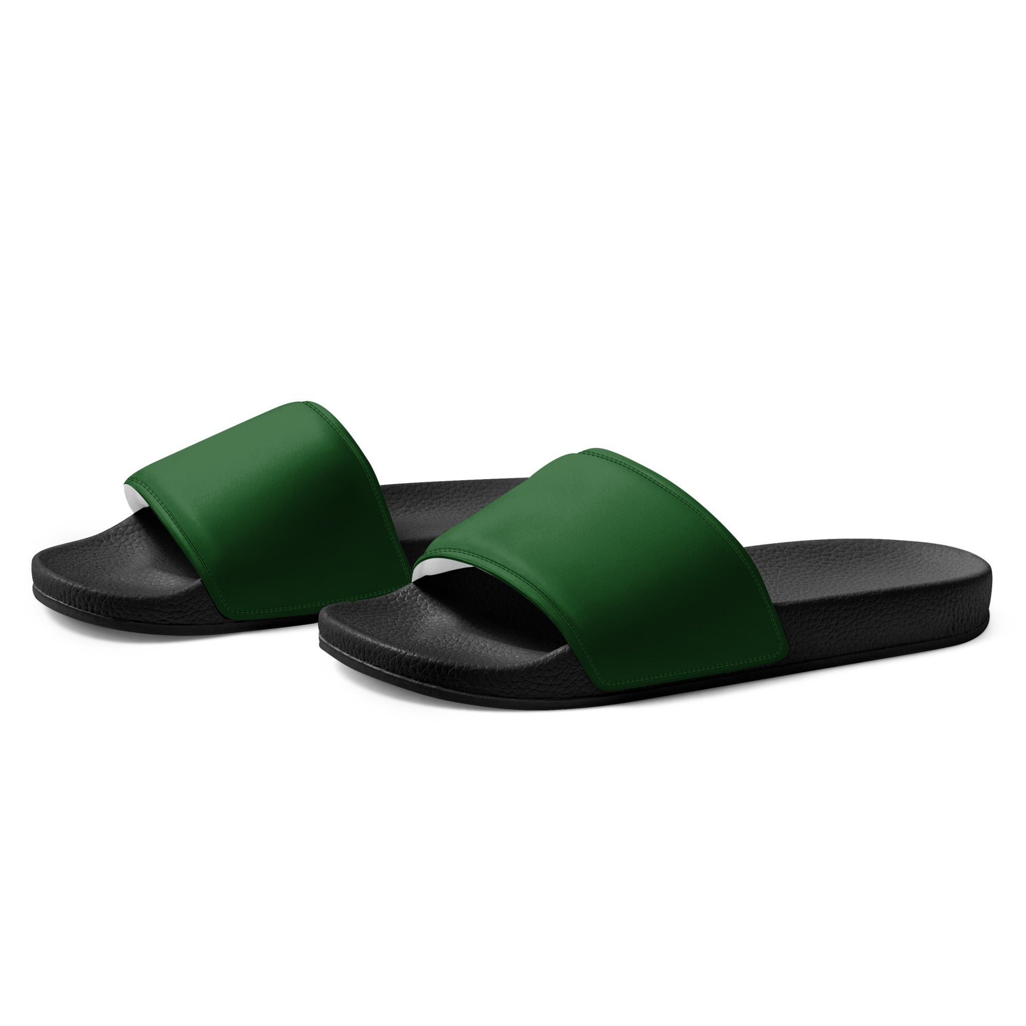 Parsley Color Women's Slides by Visual Verse - Image 3