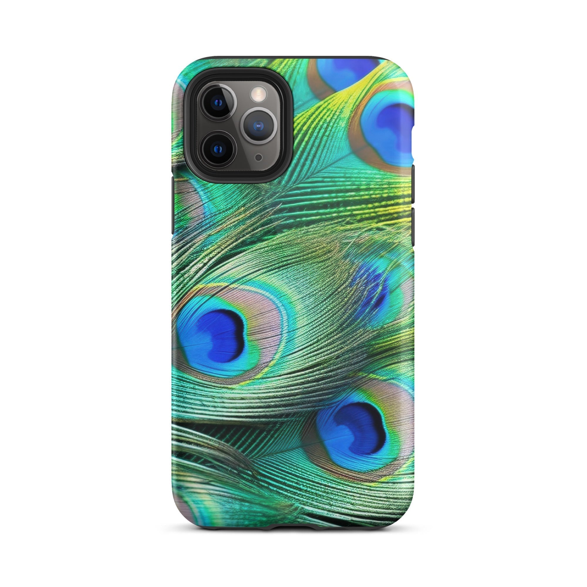Peacock Feather iPhone Case by Visual Verse - Image 3