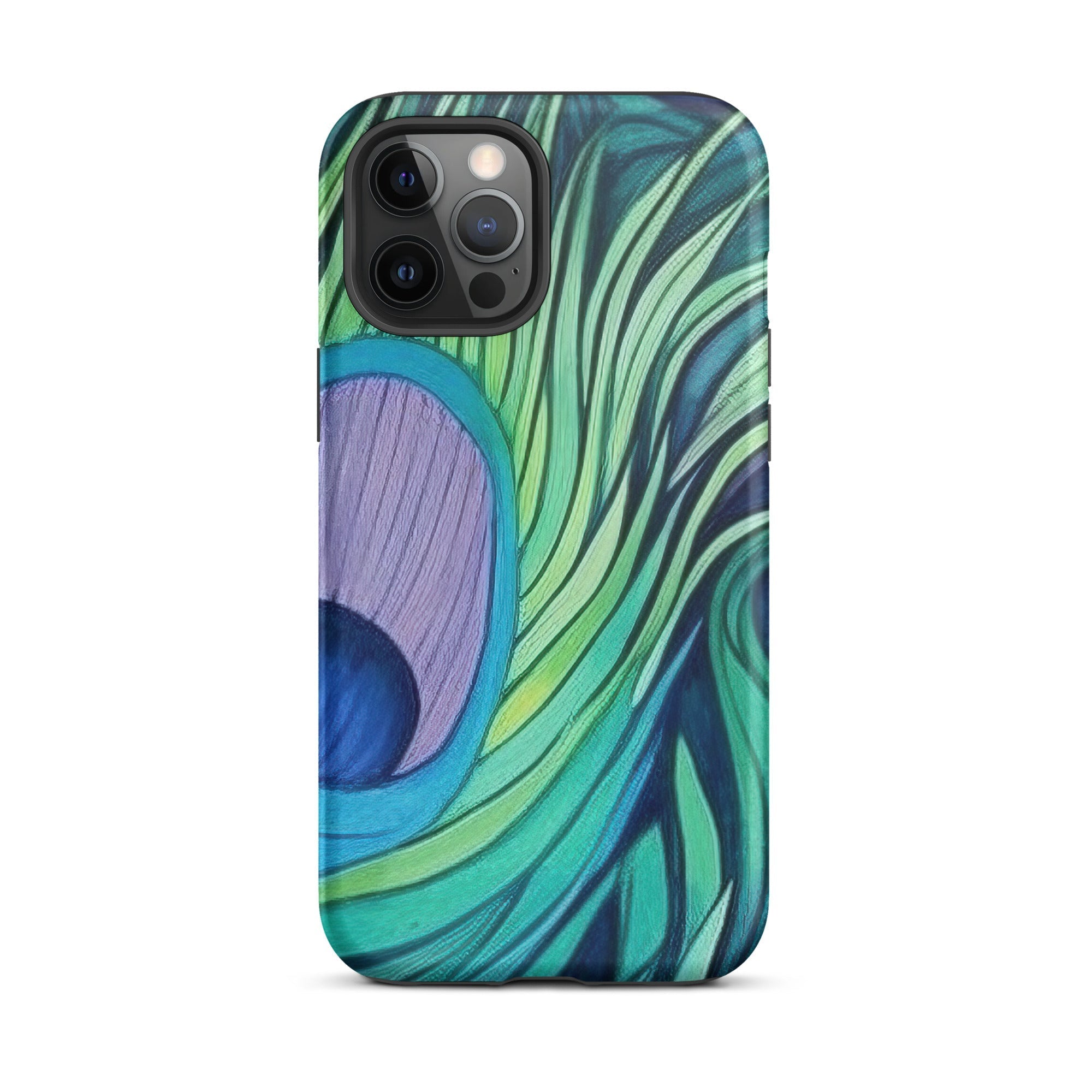 Peacock Feathers iPhone Case by Visual Verse - Image 13
