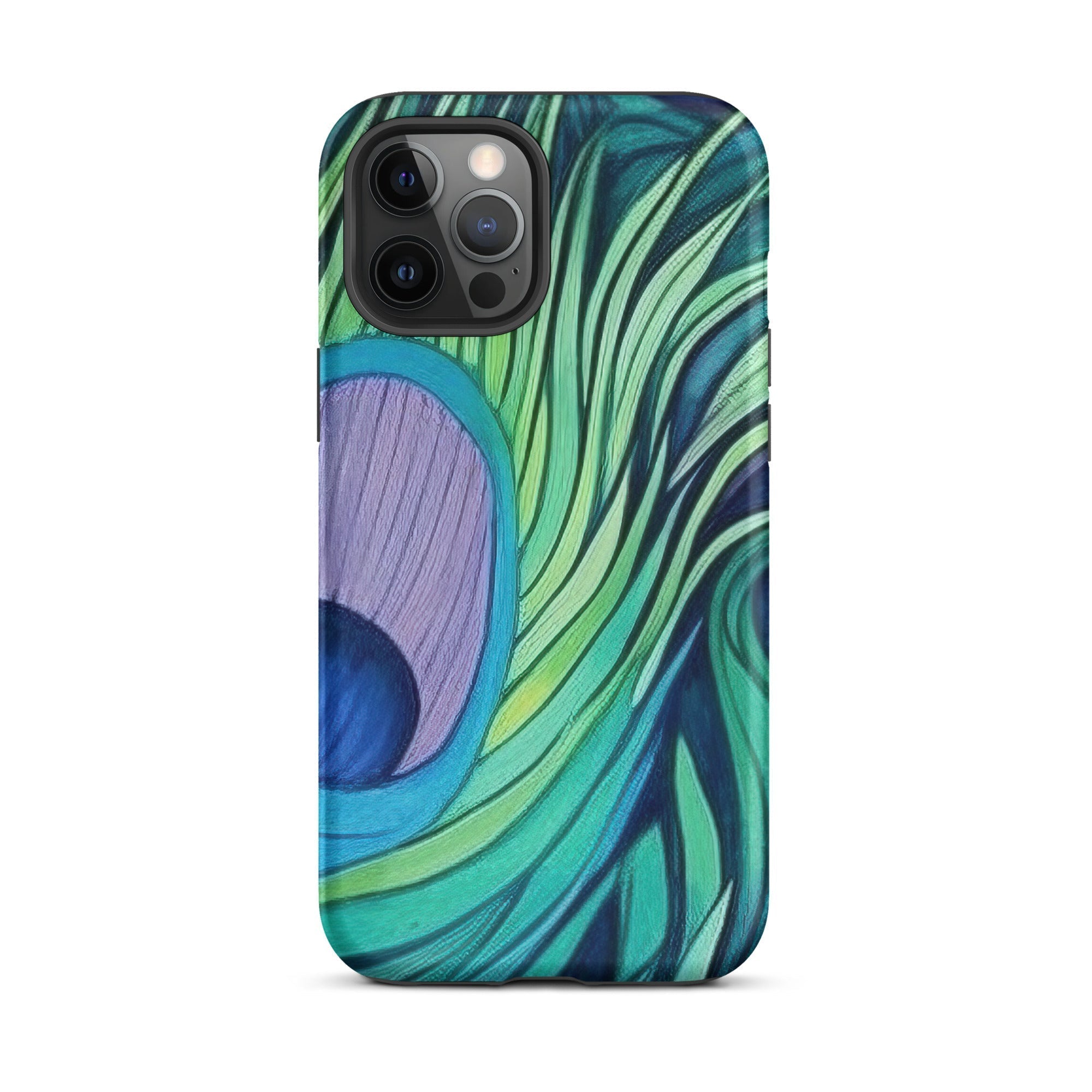 Peacock Feathers iPhone Case by Visual Verse - Image 14