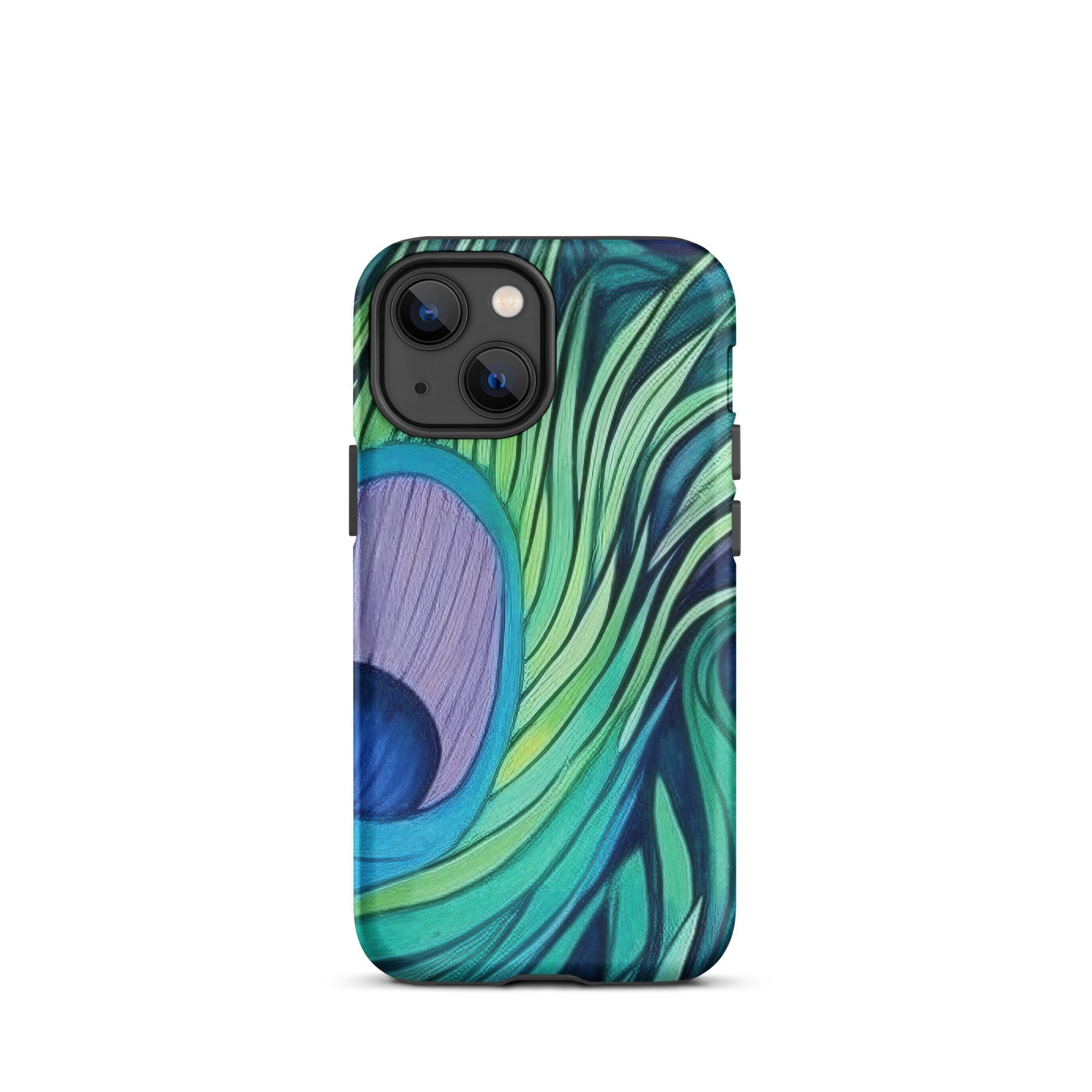 Peacock Feathers iPhone Case by Visual Verse - Image 16
