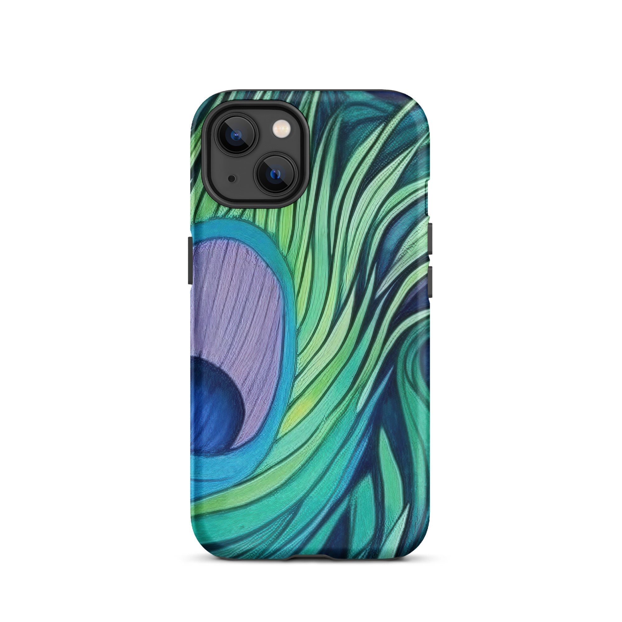 Peacock Feathers iPhone Case by Visual Verse - Image 18