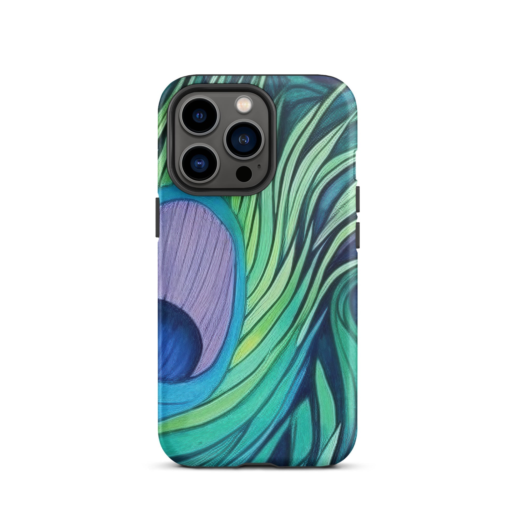 Peacock Feathers iPhone Case by Visual Verse - Image 19