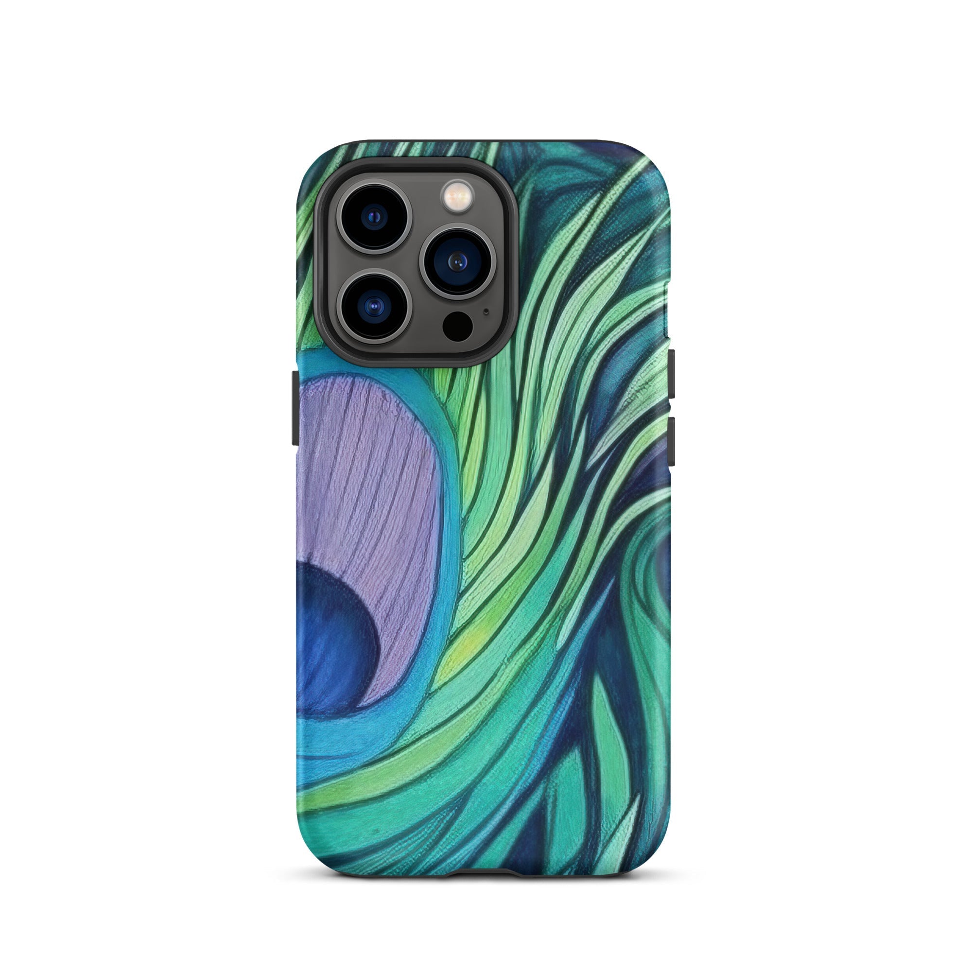 Peacock Feathers iPhone Case by Visual Verse - Image 20