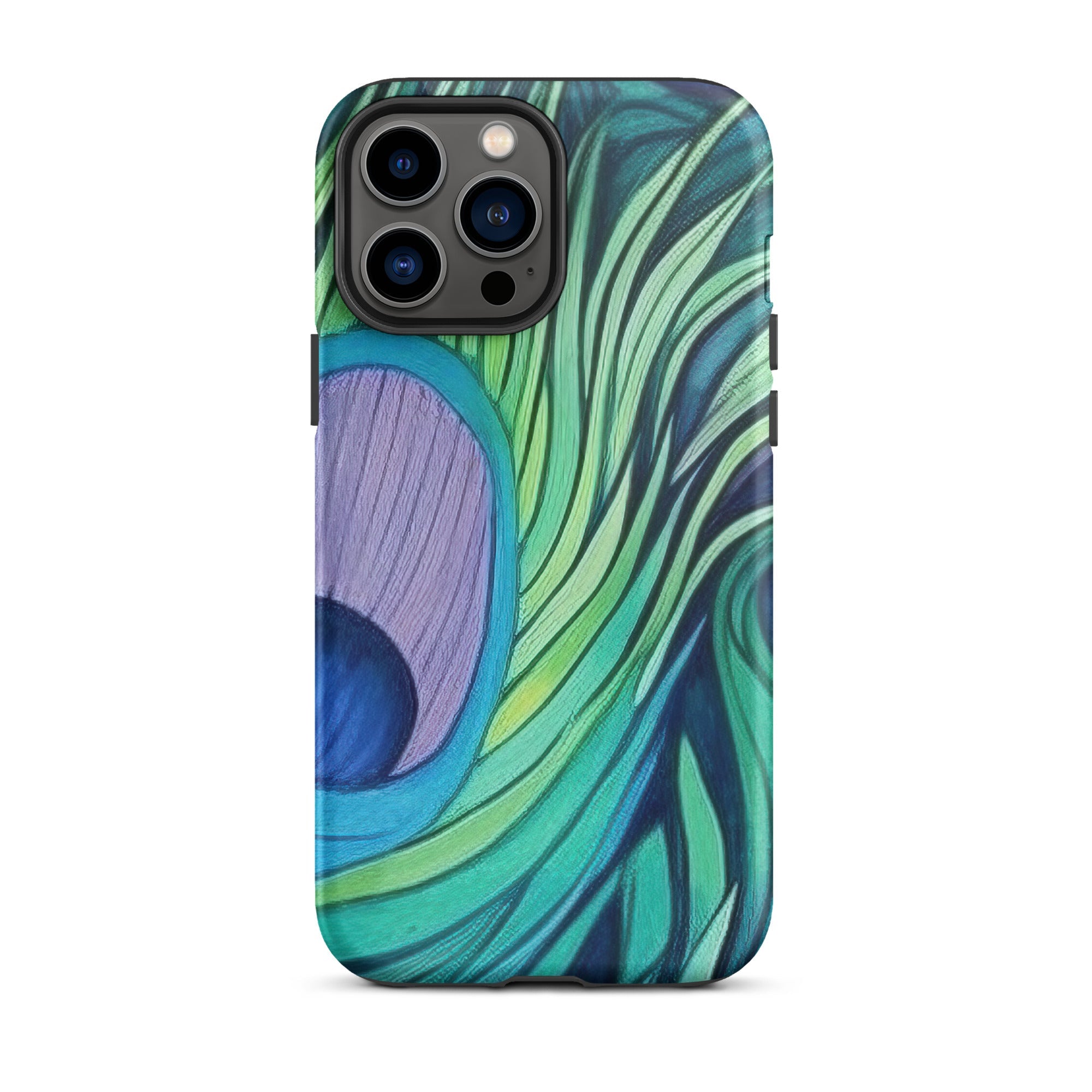 Peacock Feathers iPhone Case by Visual Verse - Image 21