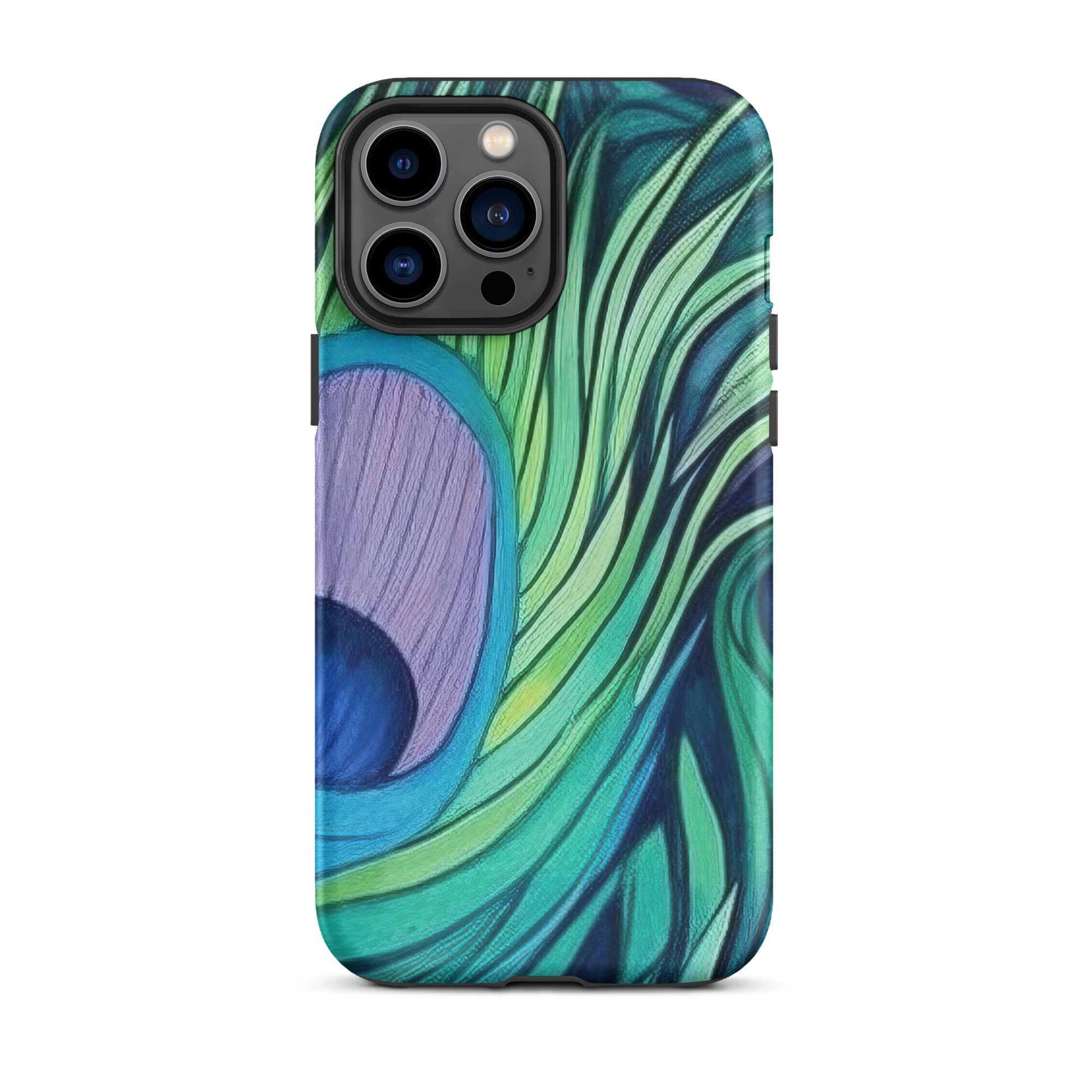 Peacock Feathers iPhone Case by Visual Verse - Image 22