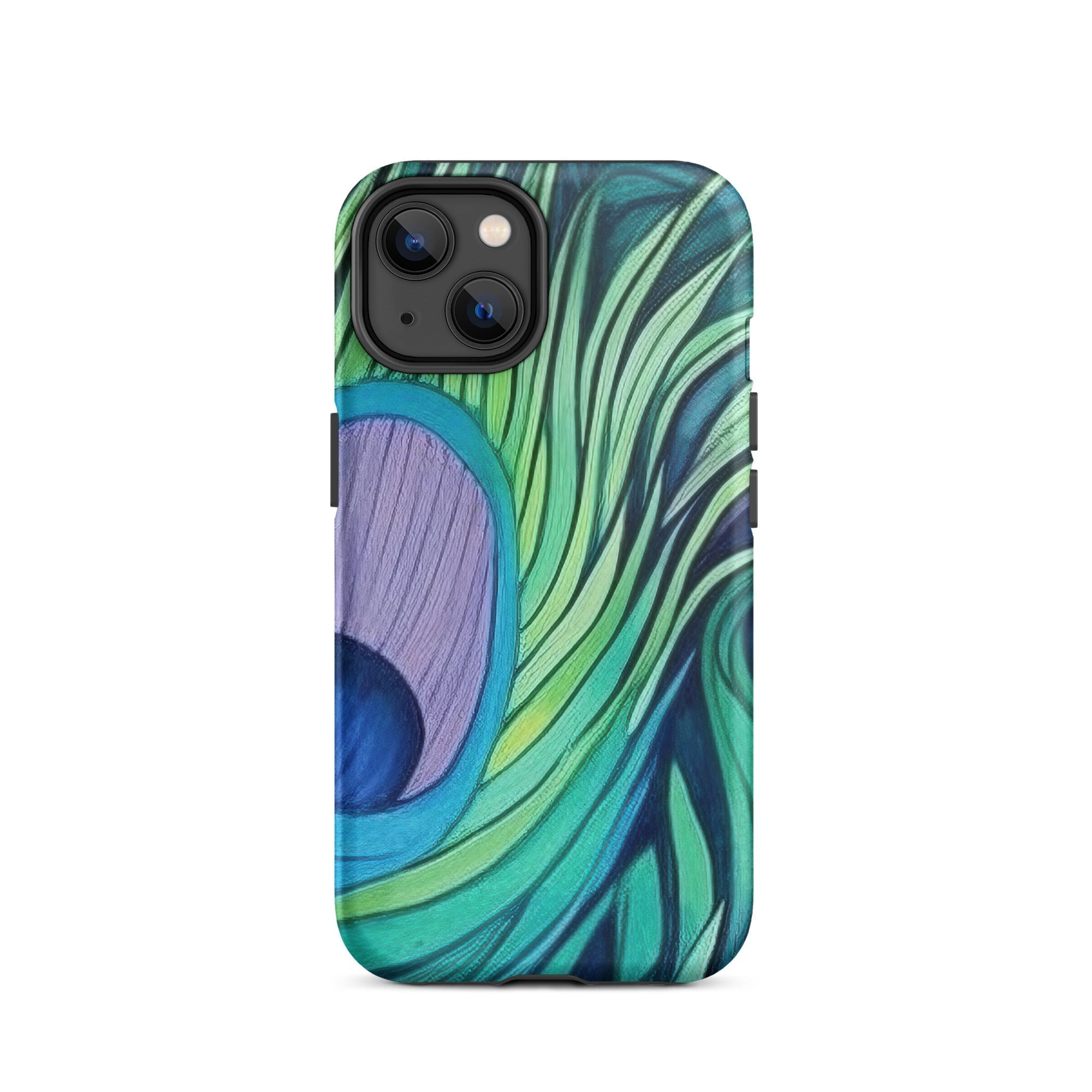 Peacock Feathers iPhone Case by Visual Verse - Image 23