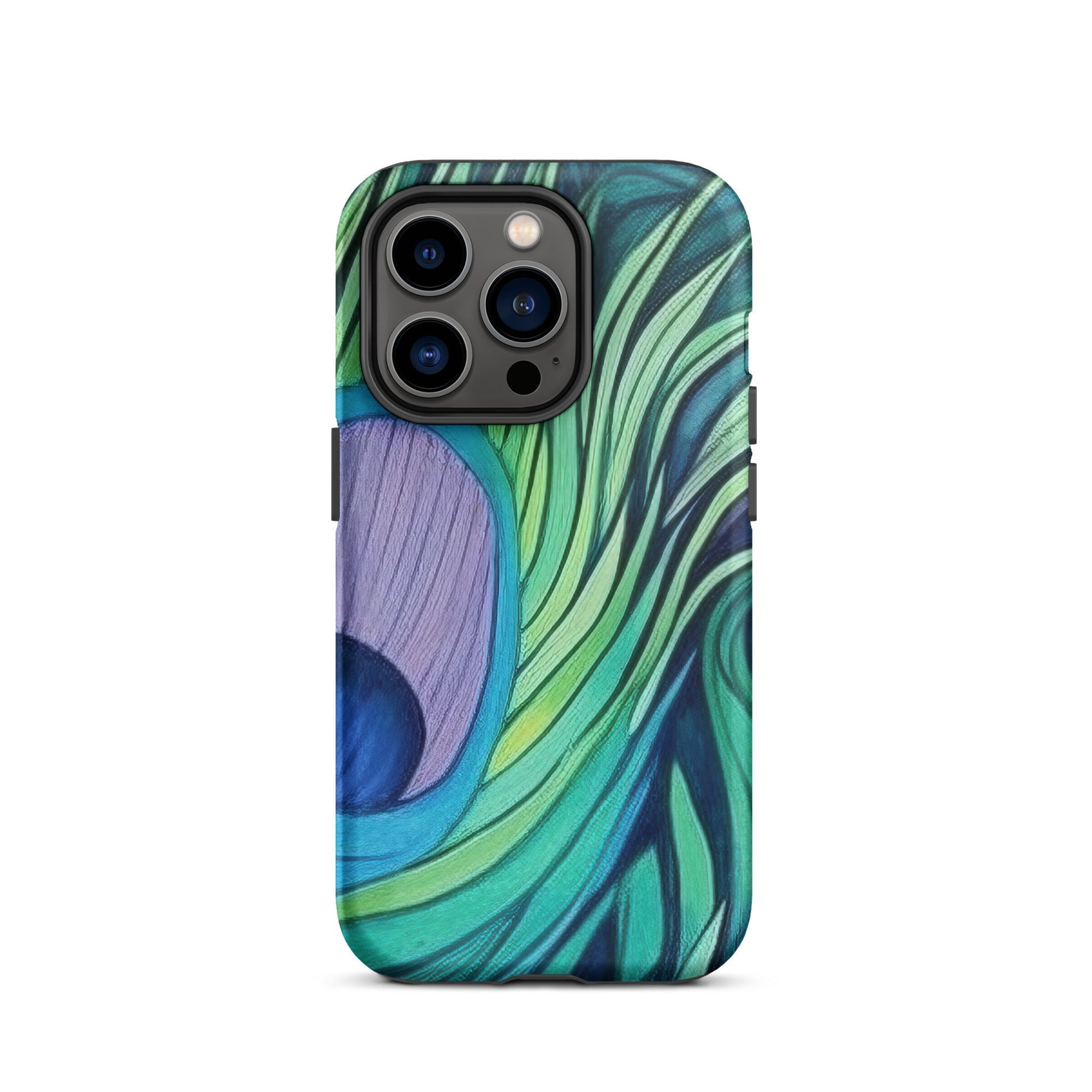 Peacock Feathers iPhone Case by Visual Verse - Image 27