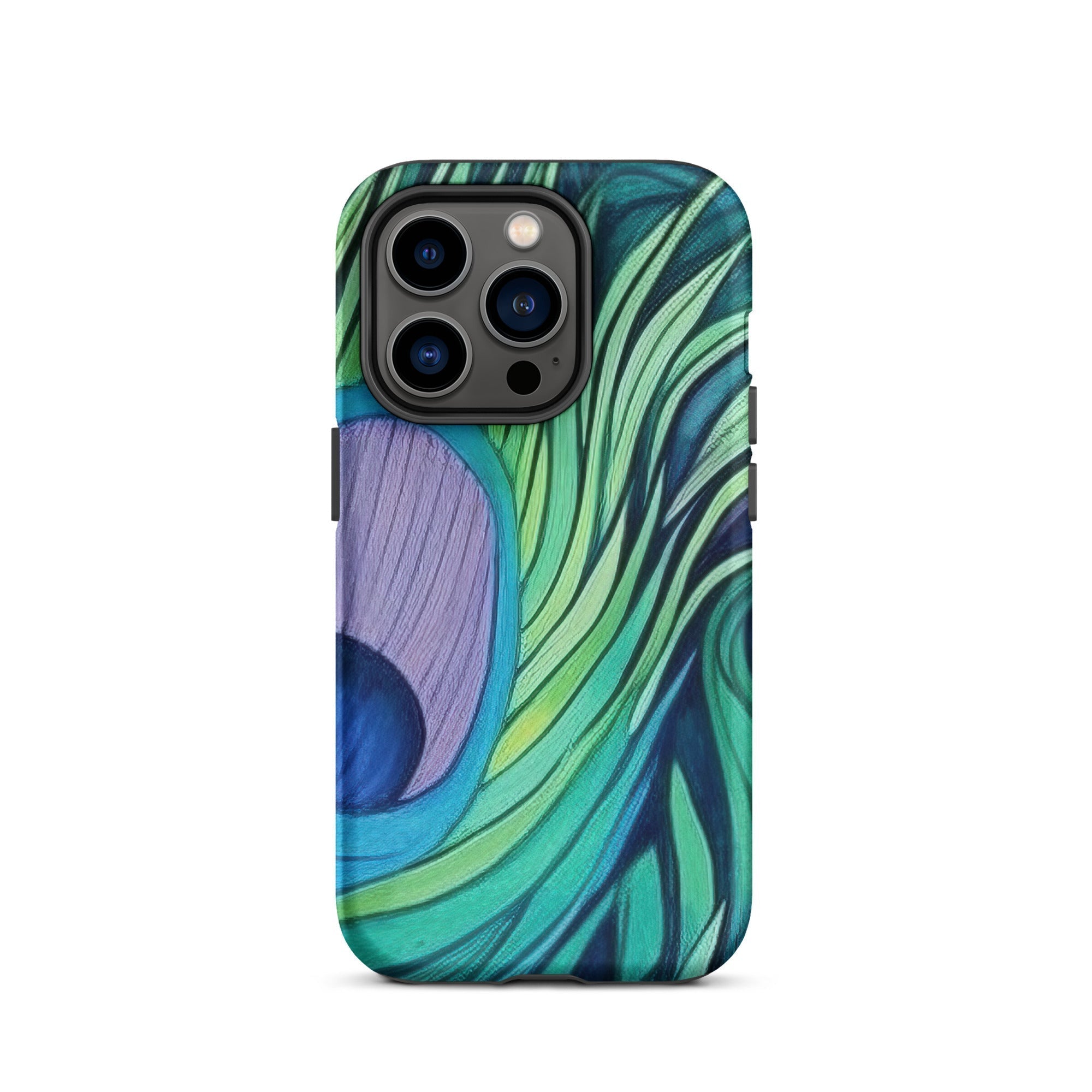 Peacock Feathers iPhone Case by Visual Verse - Image 28