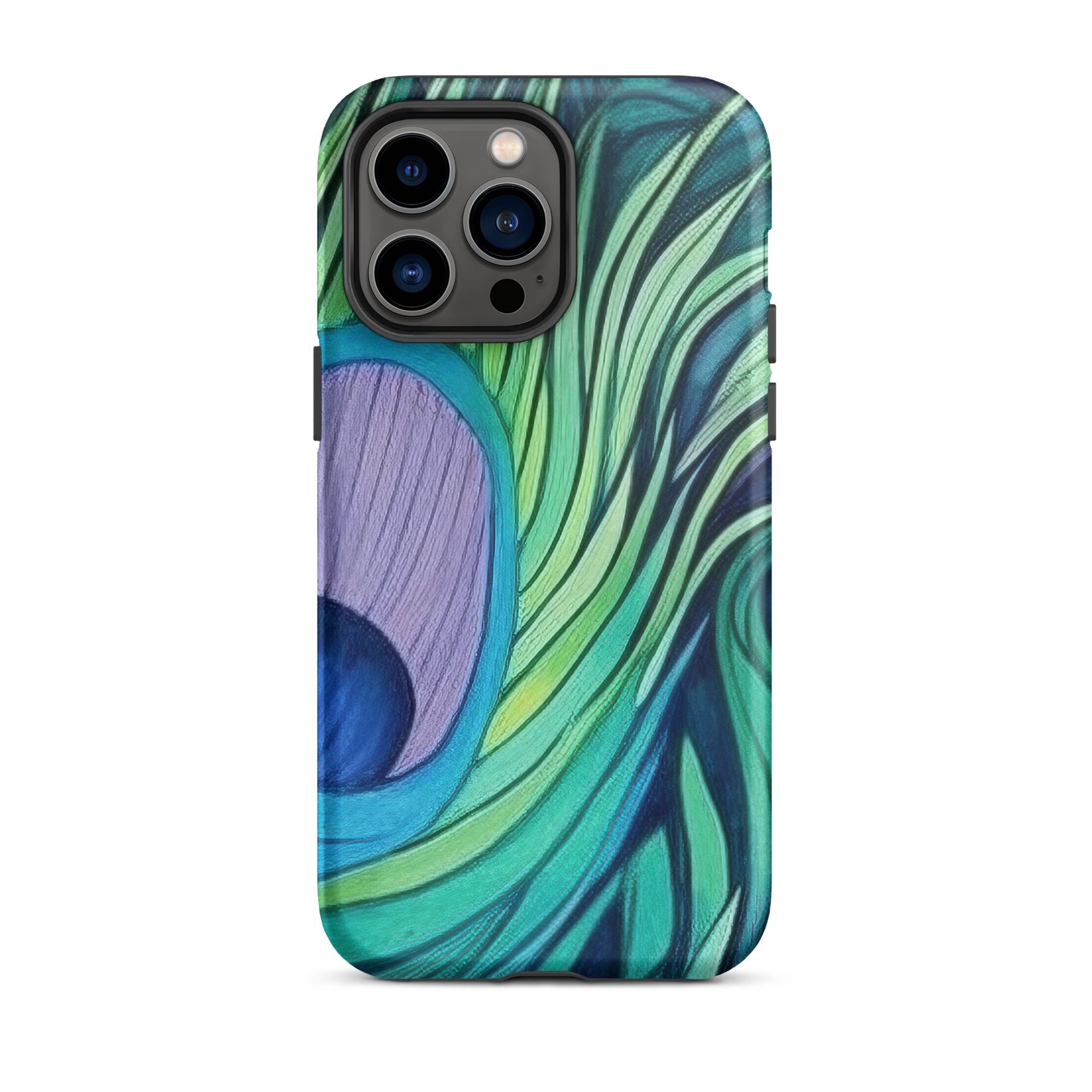 Peacock Feathers iPhone Case by Visual Verse - Image 29