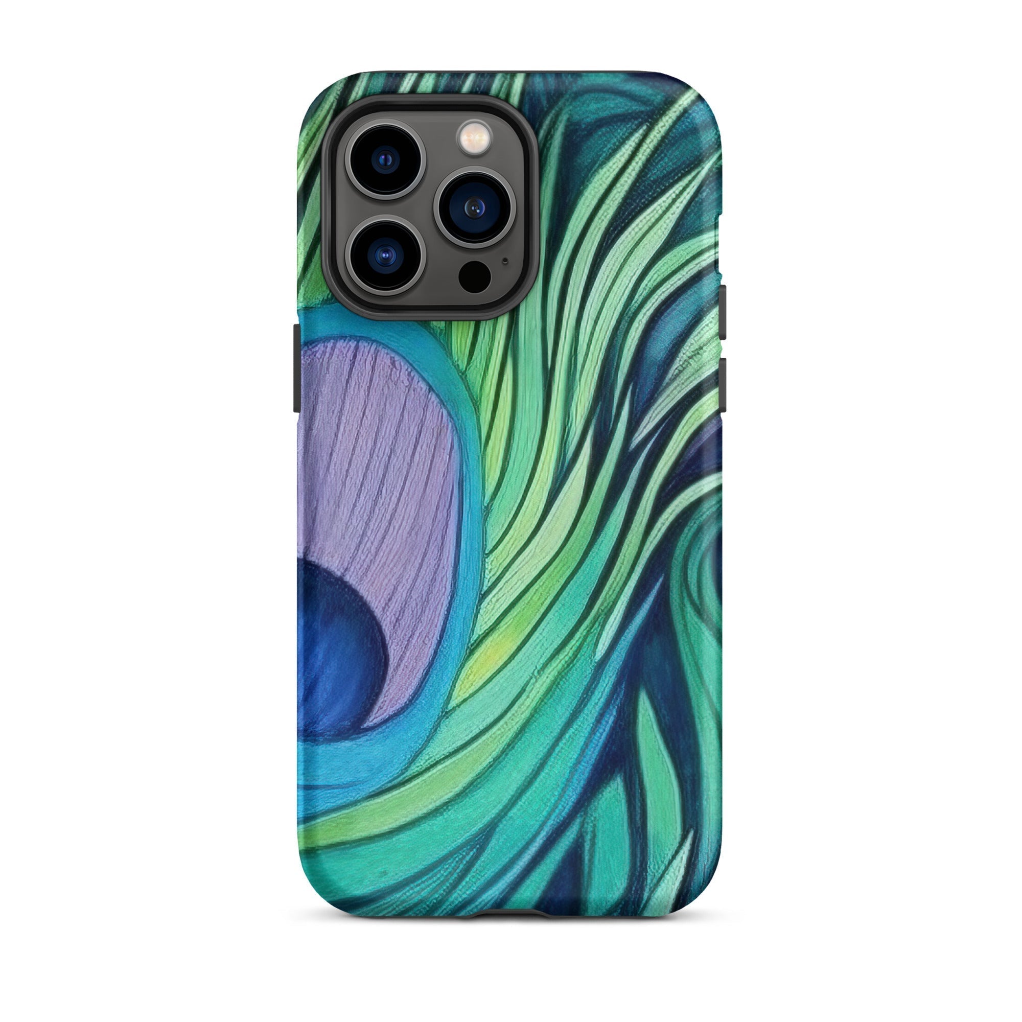Peacock Feathers iPhone Case by Visual Verse - Image 30