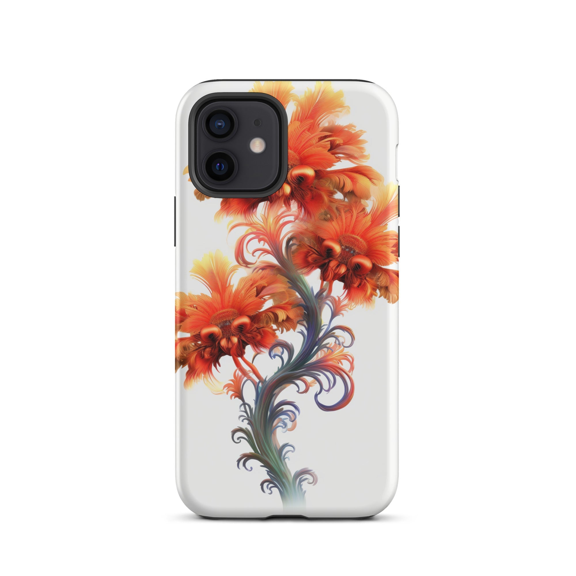 Peacock Flower iPhone Case by Visual Verse - Image 10