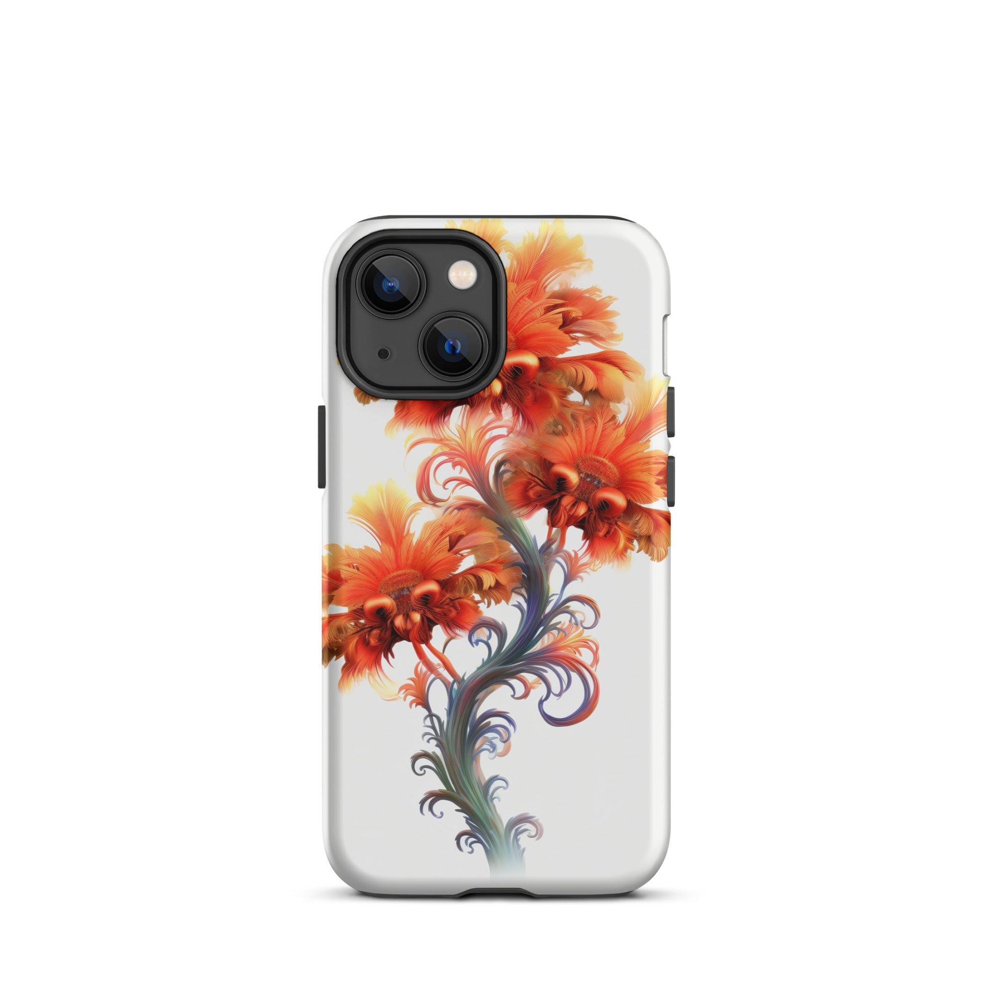 Peacock Flower iPhone Case by Visual Verse - Image 16