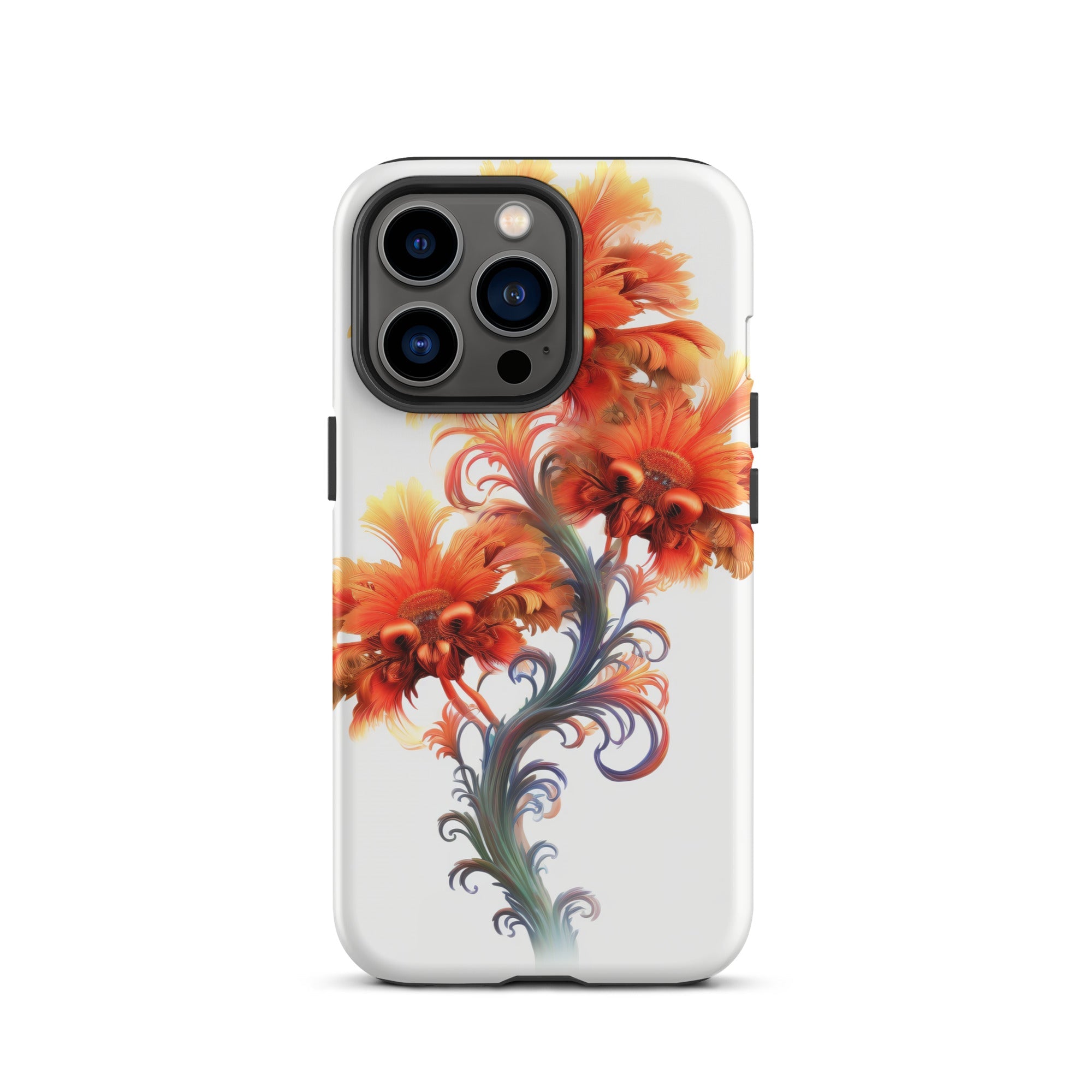 Peacock Flower iPhone Case by Visual Verse - Image 20