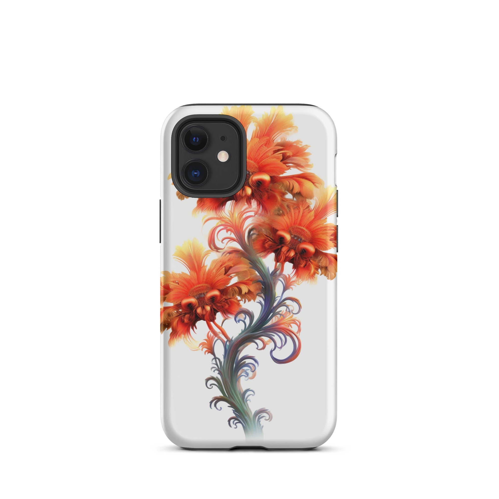 Peacock Flower iPhone Case by Visual Verse - Image 8