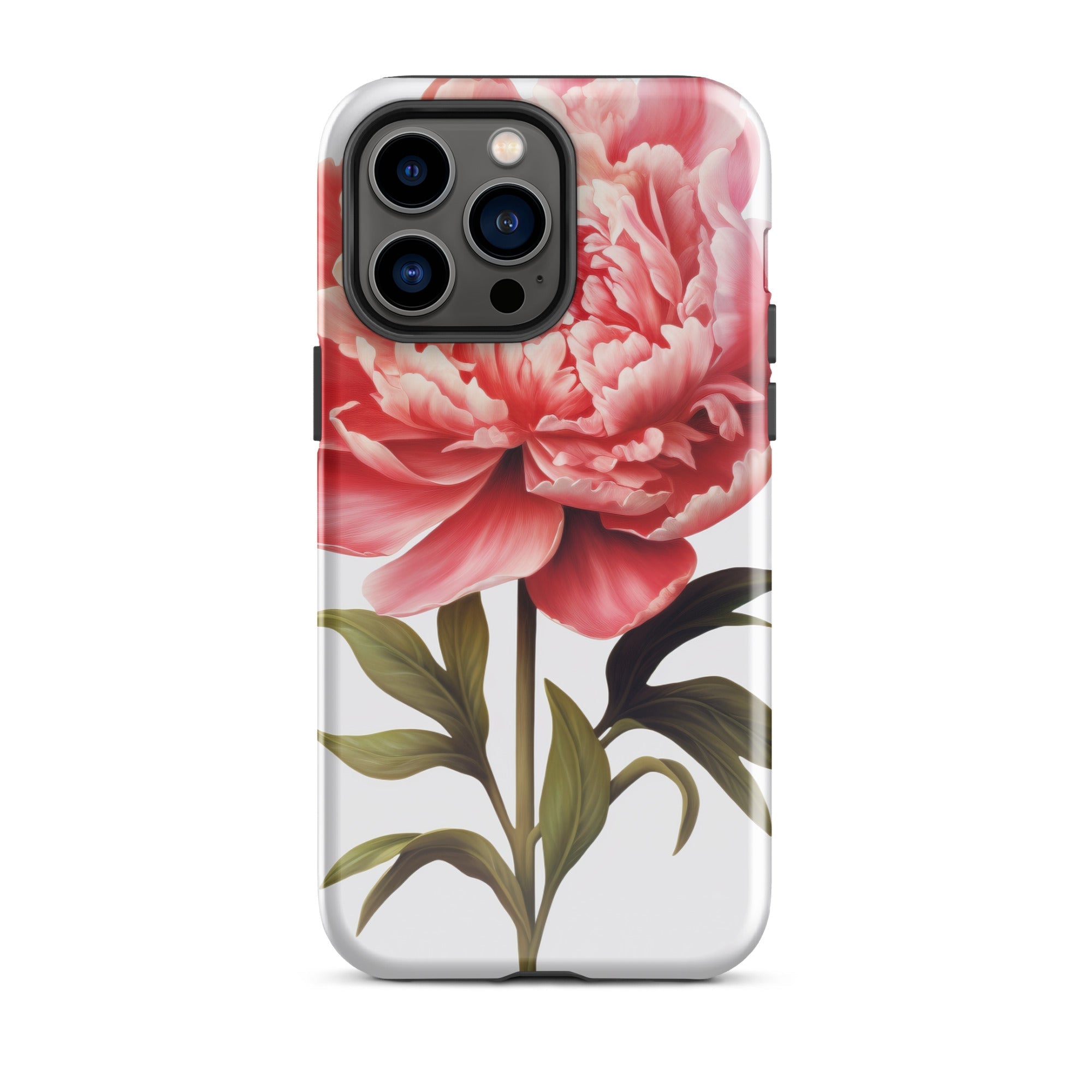 Peony Flower iPhone Case by Visual Verse - Image 29