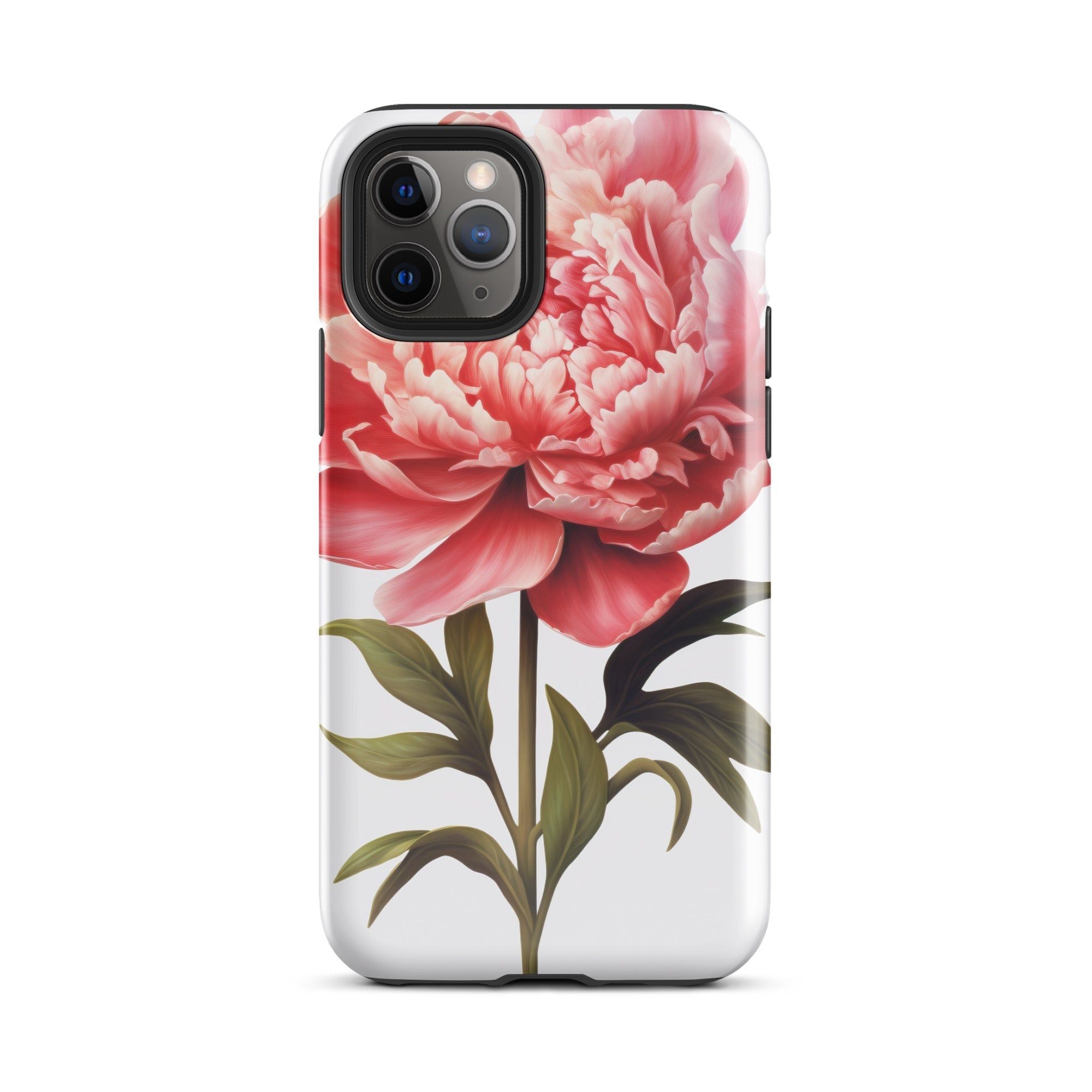 Peony Flower iPhone Case by Visual Verse - Image 3