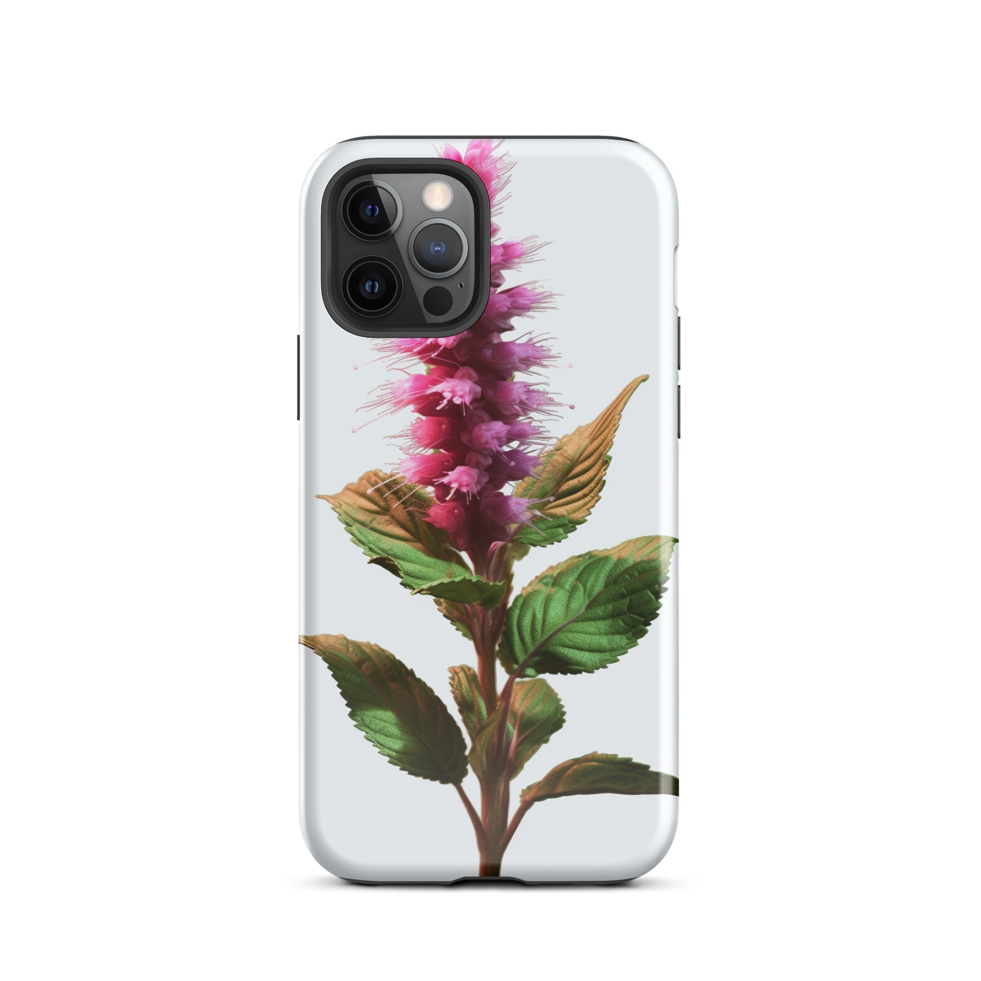 Peppermint Flower iPhone Case by Visual Verse - Image 11