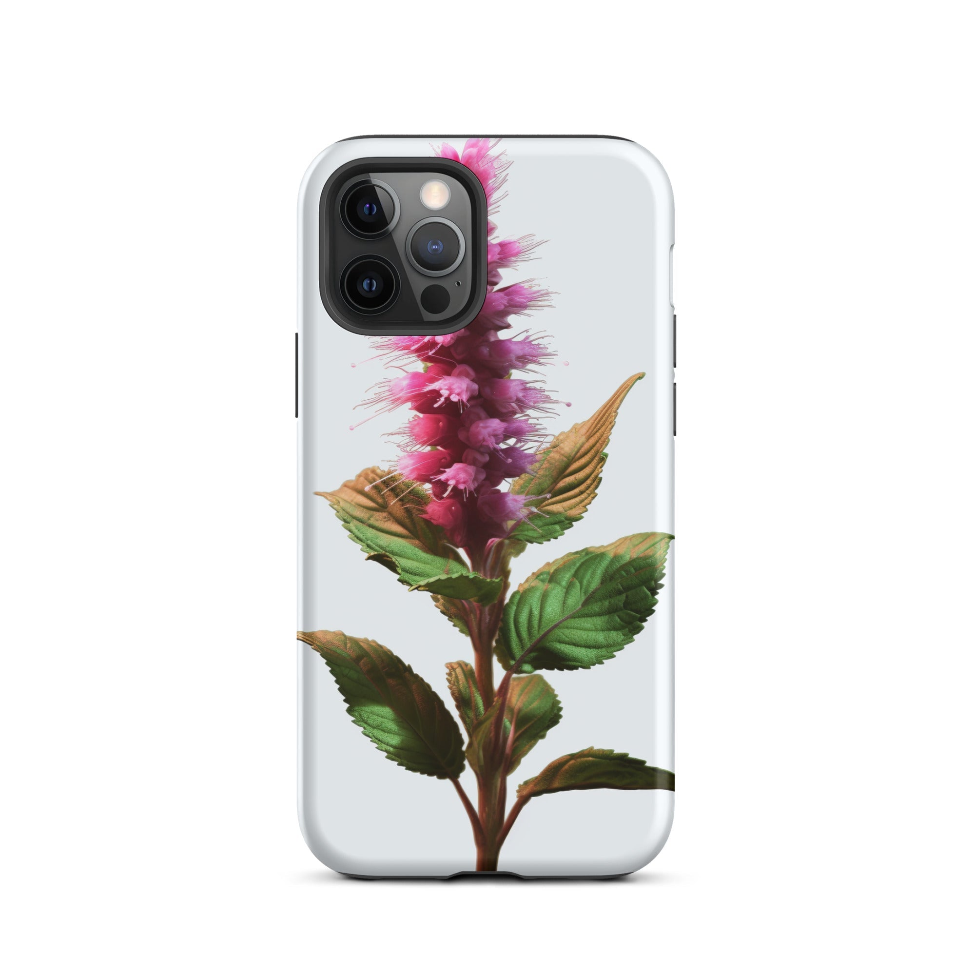 Peppermint Flower iPhone Case by Visual Verse - Image 12