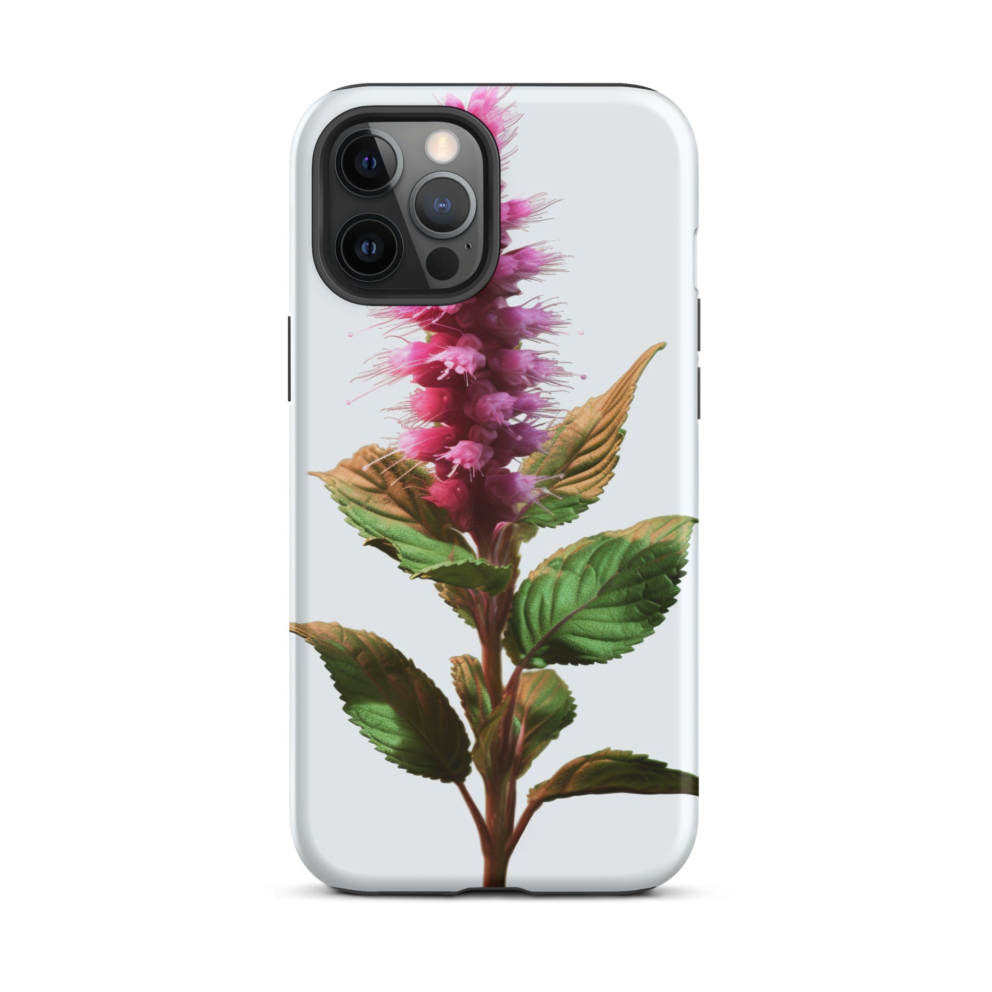 Peppermint Flower iPhone Case by Visual Verse - Image 14