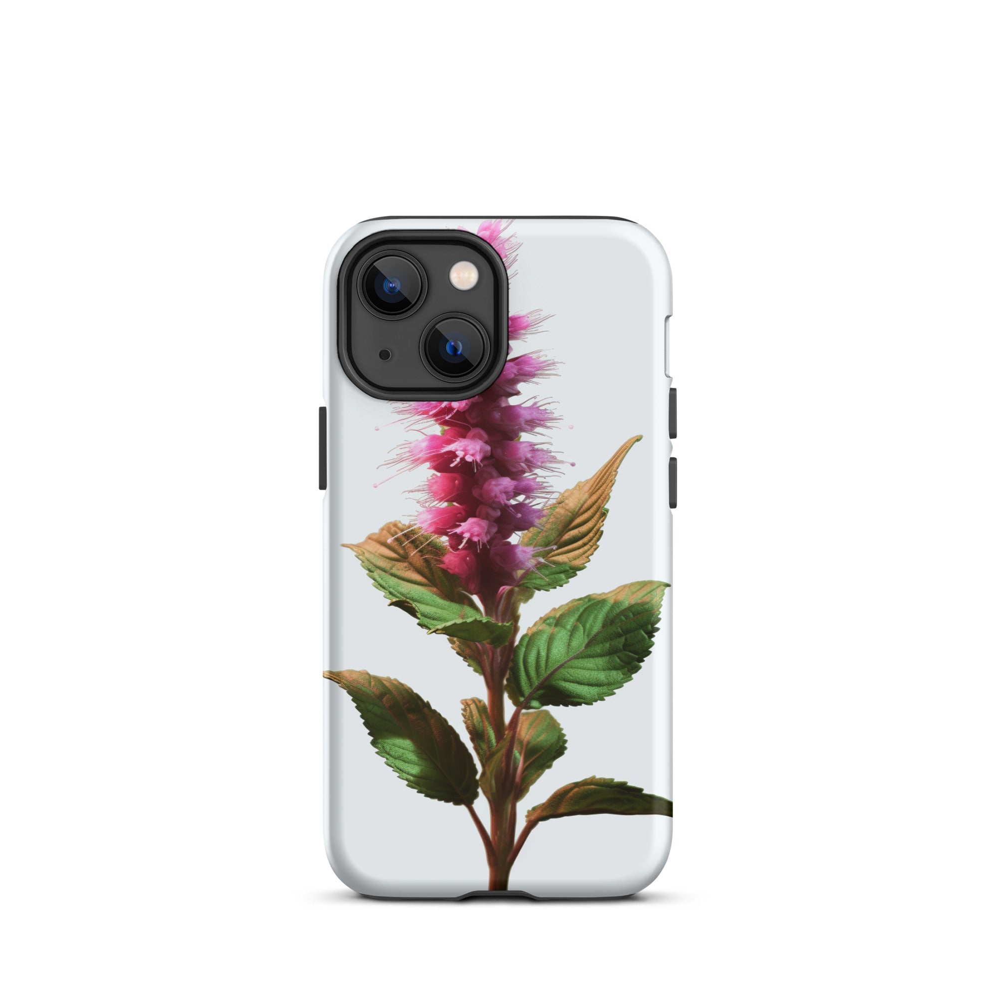 Peppermint Flower iPhone Case by Visual Verse - Image 16