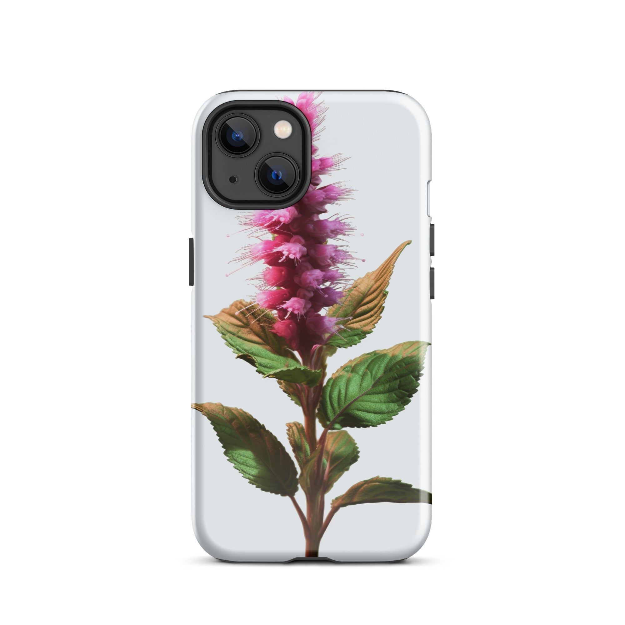 Peppermint Flower iPhone Case by Visual Verse - Image 17