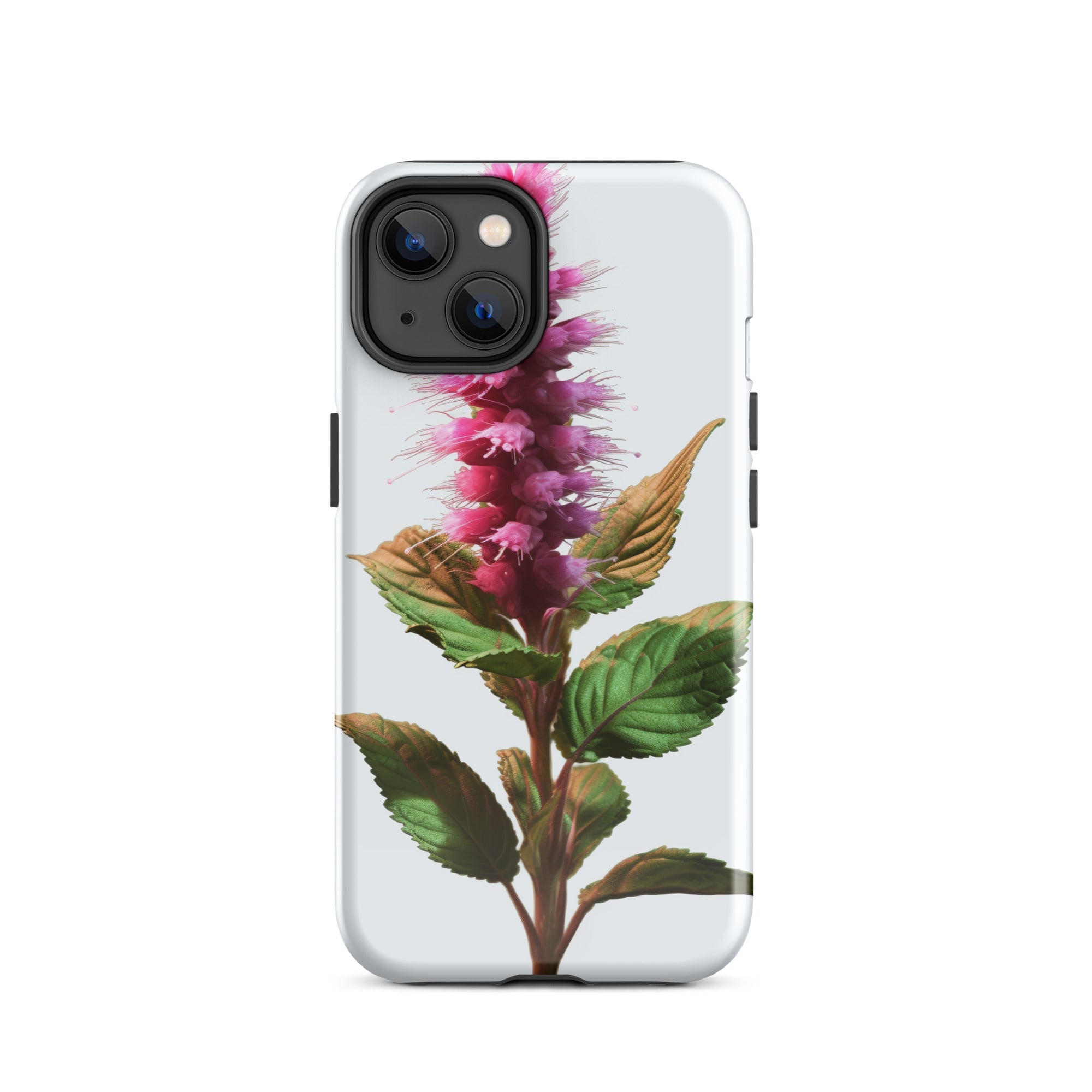 Peppermint Flower iPhone Case by Visual Verse - Image 23