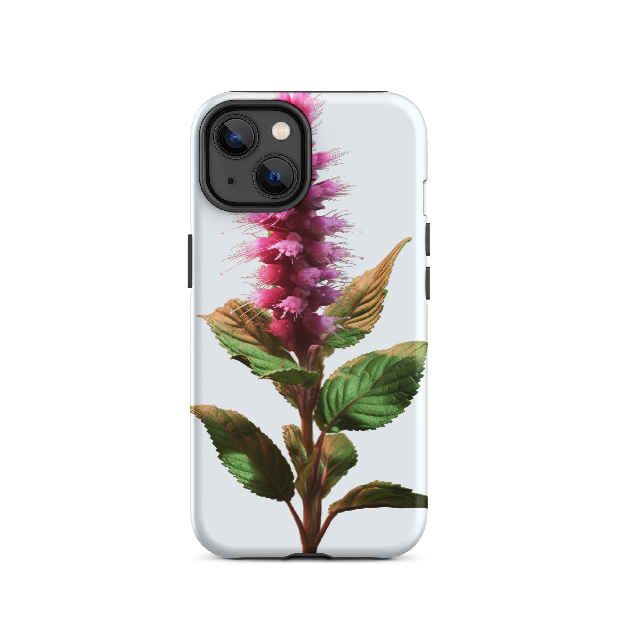 Peppermint Flower iPhone Case by Visual Verse - Image 24