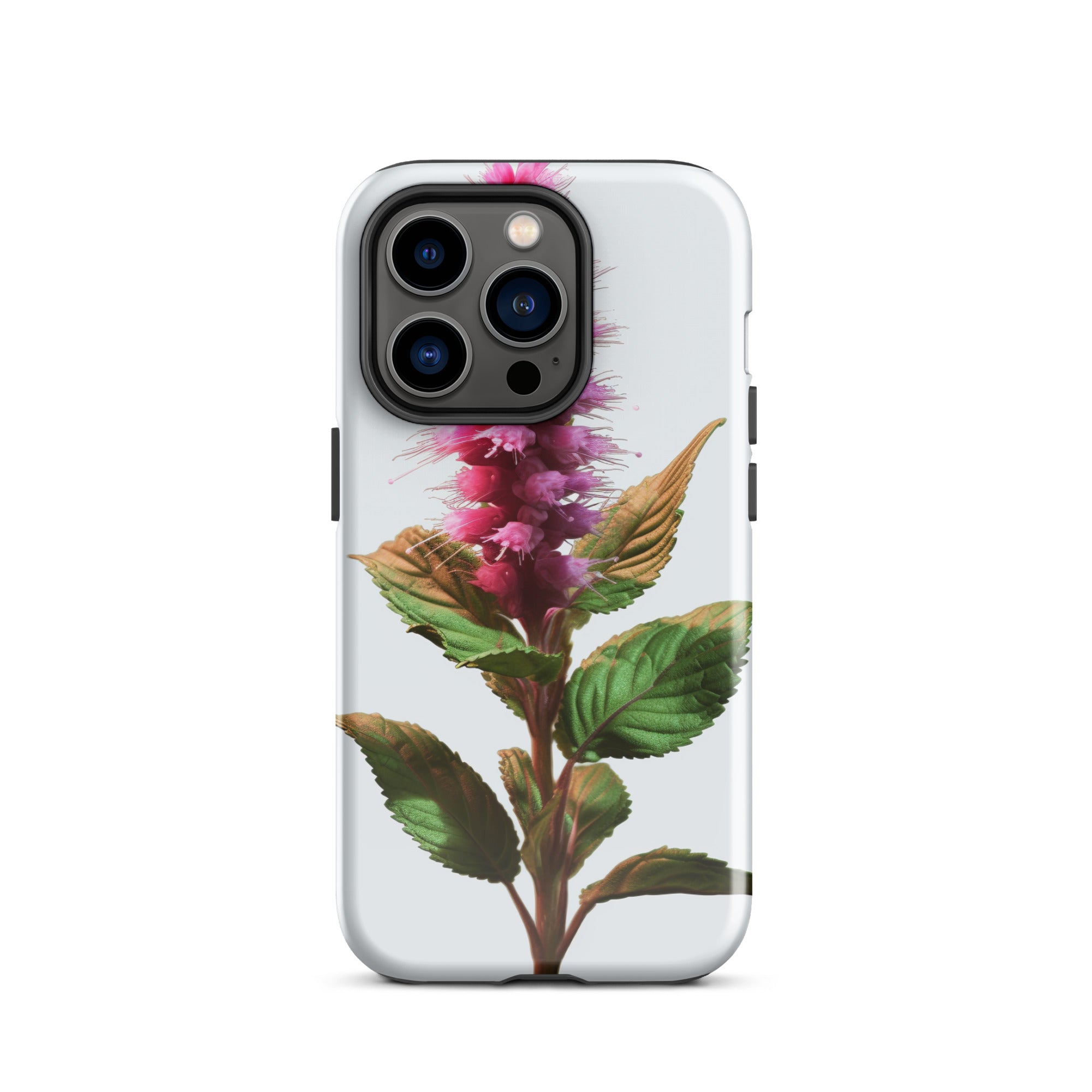 Peppermint Flower iPhone Case by Visual Verse - Image 27