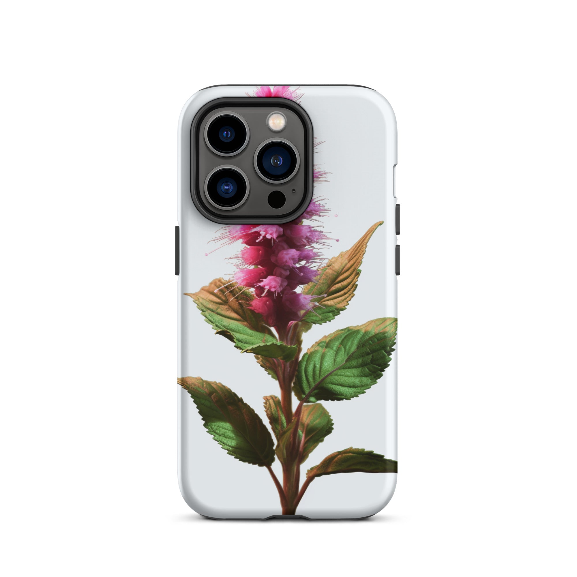 Peppermint Flower iPhone Case by Visual Verse - Image 28