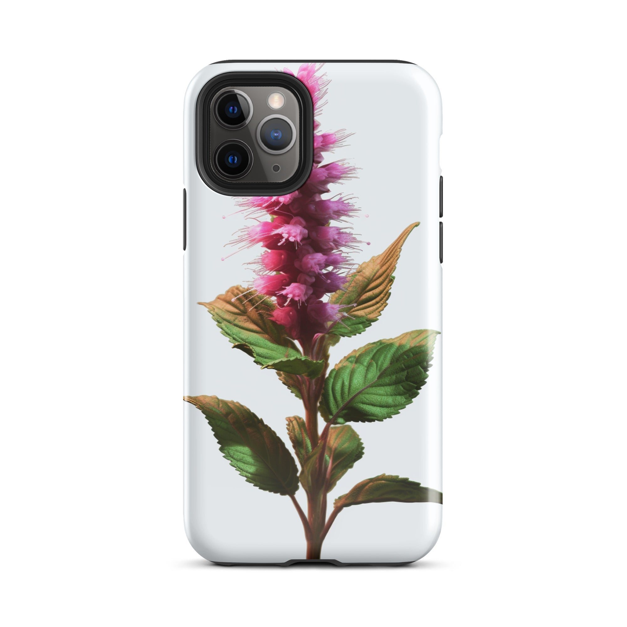Peppermint Flower iPhone Case by Visual Verse - Image 3