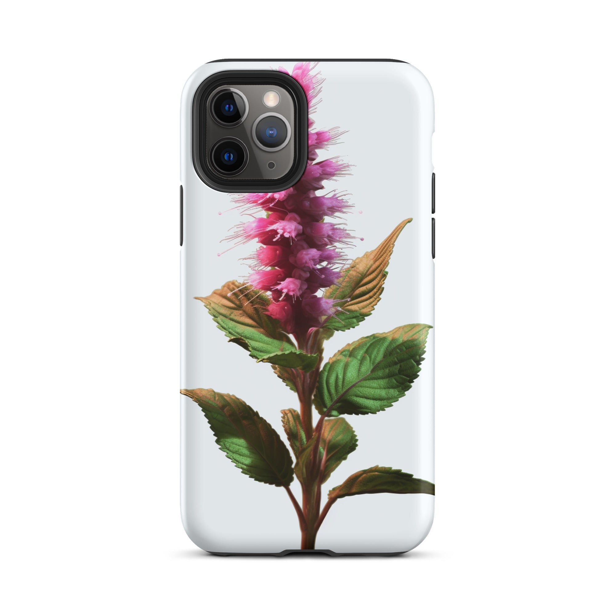 Peppermint Flower iPhone Case by Visual Verse - Image 4